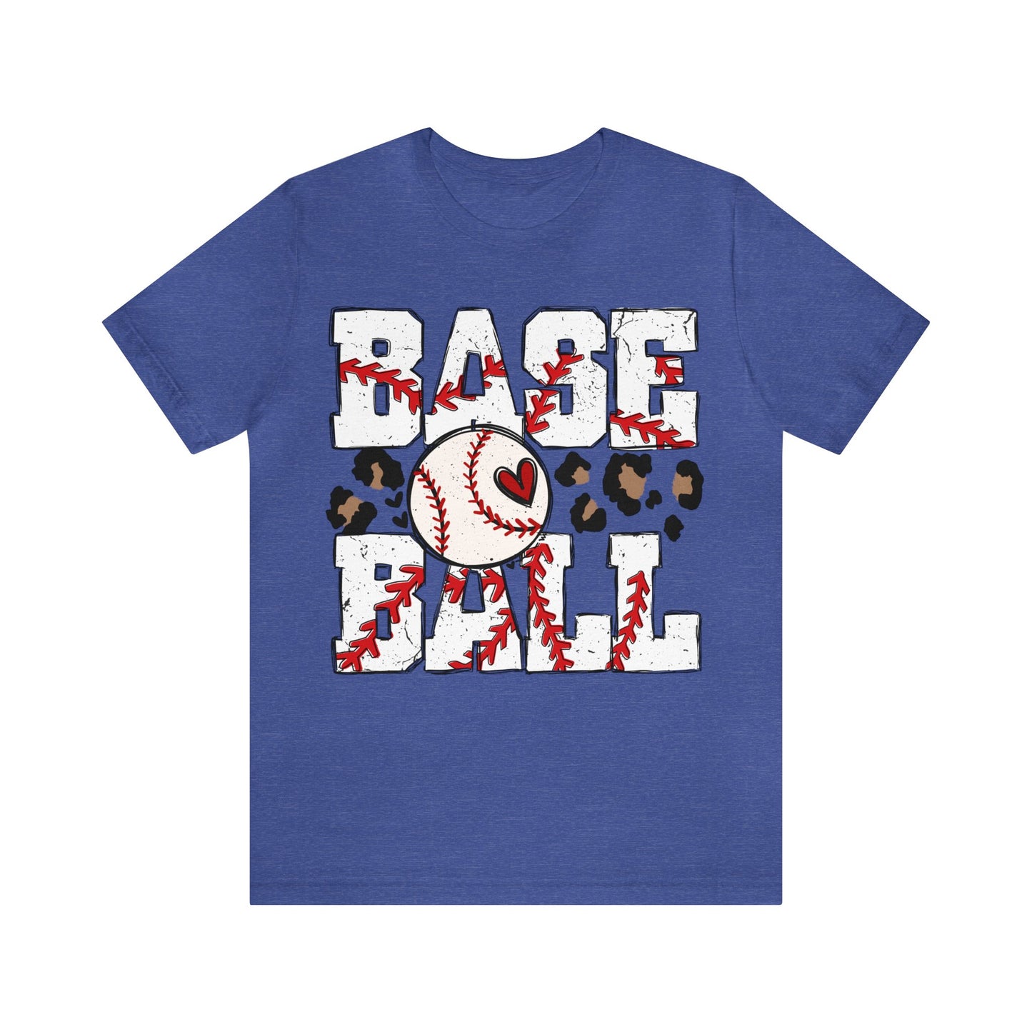 Baseball Letters Jersey Short Sleeve Tee