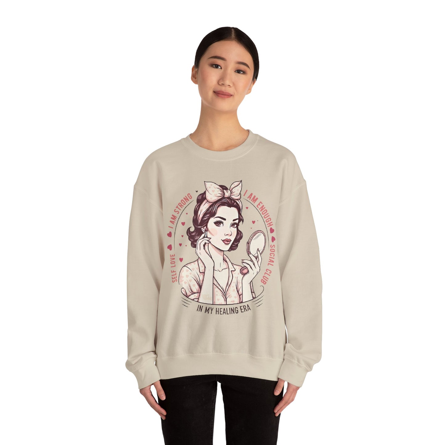 In My Healing Era Heavy Blend™ Crewneck Sweatshirt