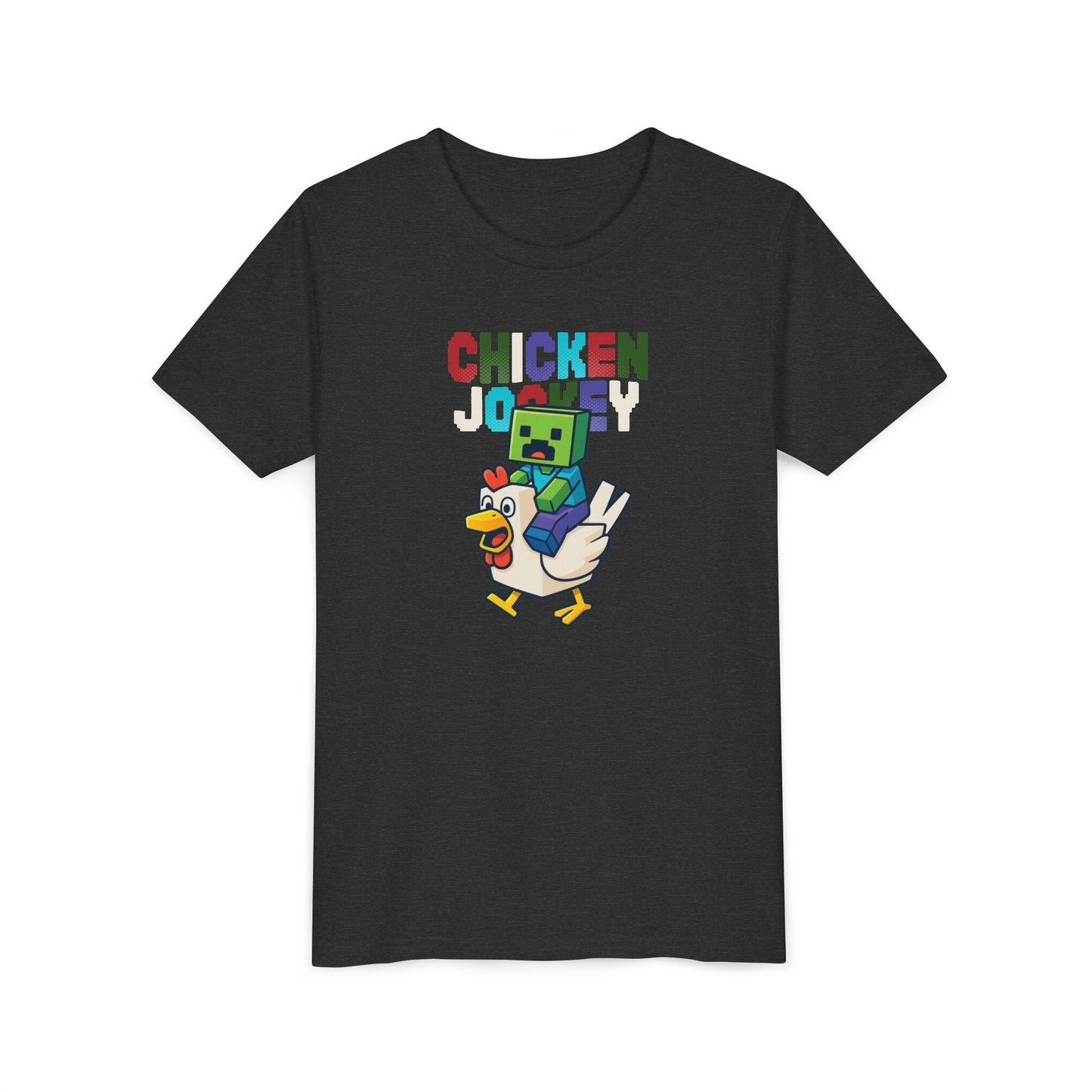 Chicken Jockey Youth Short Sleeve Tee