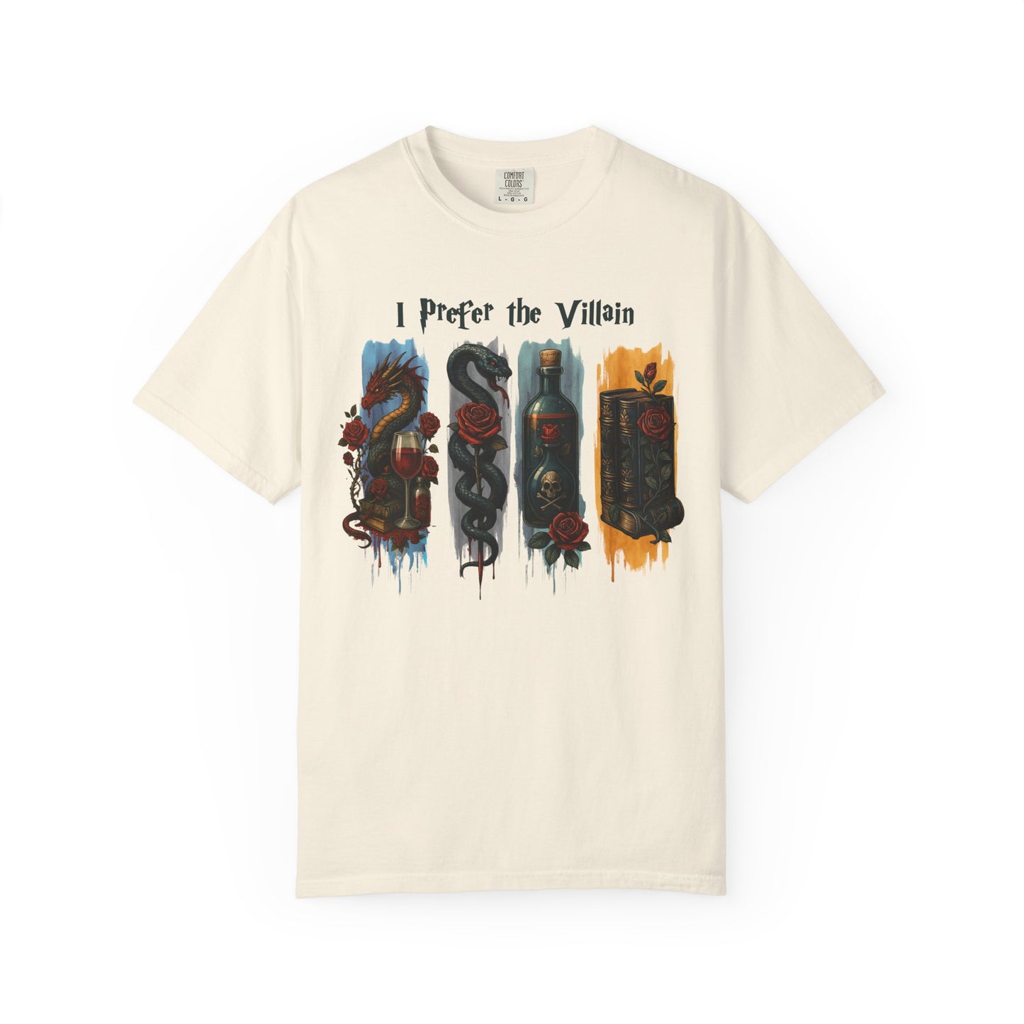 I Prefer The Villains Garment-Dyed T-shirt