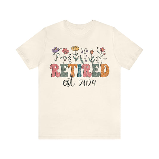 Retired 2024 Jersey Short Sleeve Tee