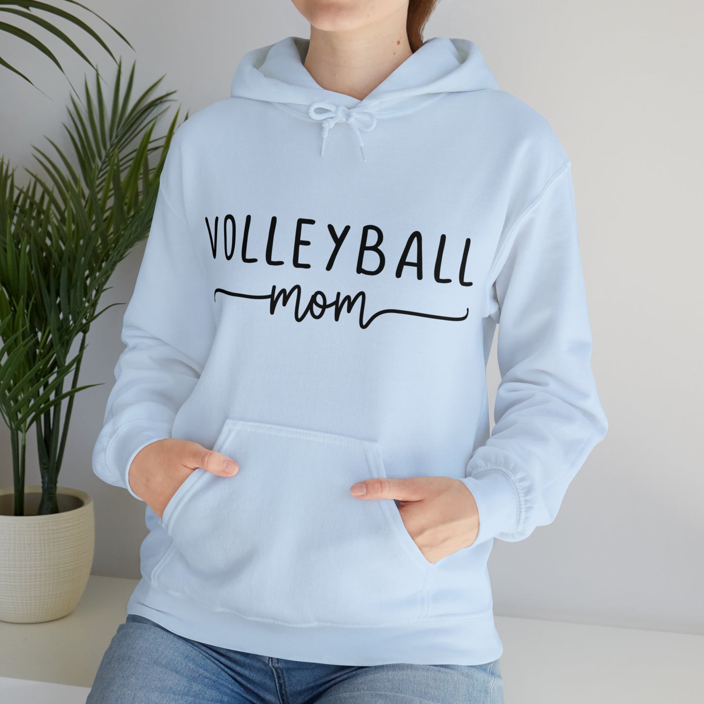 Volleyball MOM Heavy Blend™ Hooded Sweatshirt
