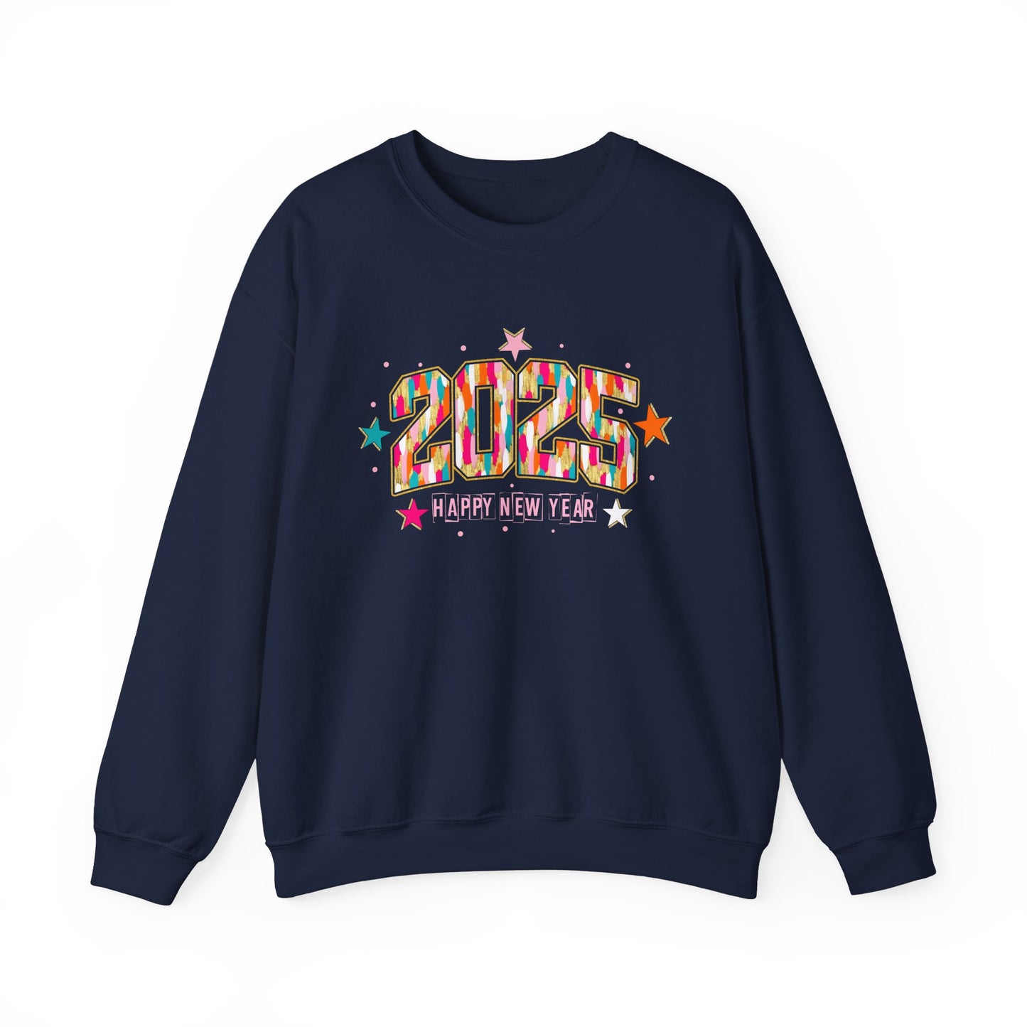 2025 Happy New Year Heavy Blend™ Crewneck Sweatshirt