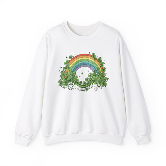 Lucky Rainbow Heavy Blend™ Crewneck Sweatshirt
