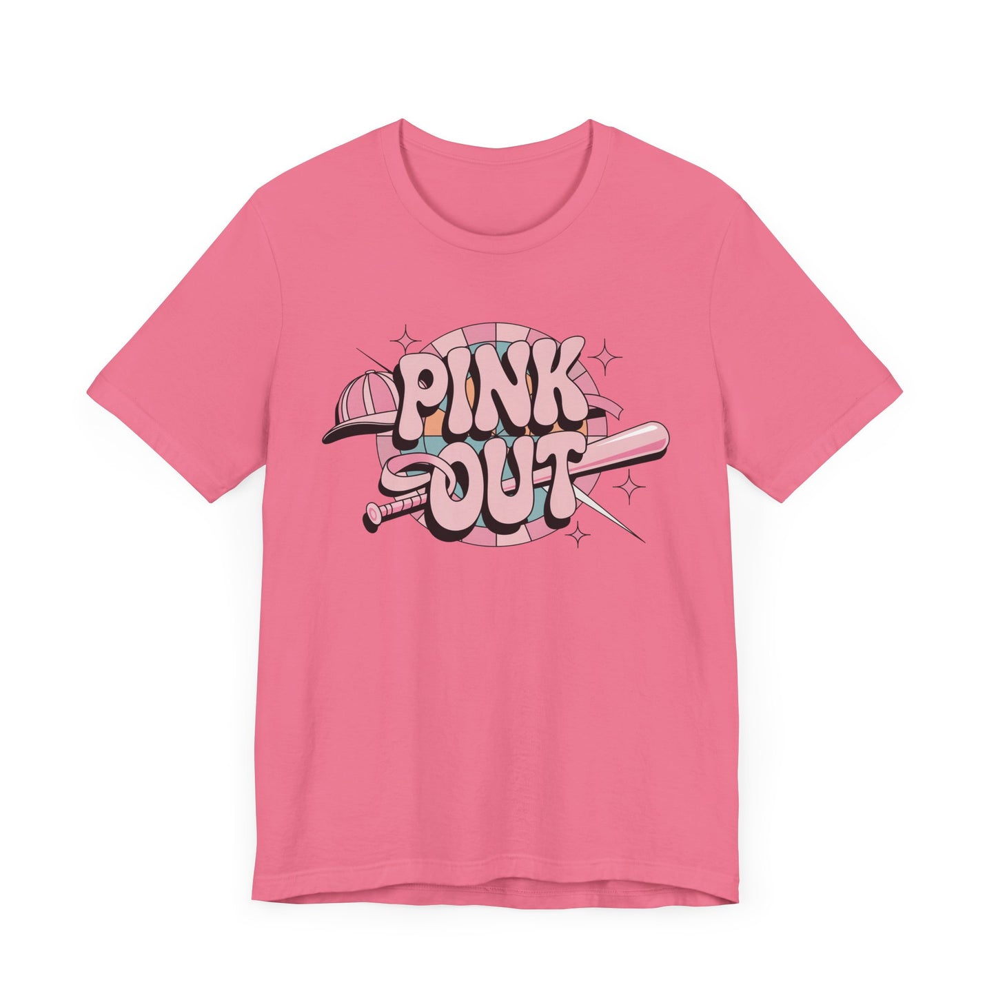Baseball Pink Out Jersey Short Sleeve Tee