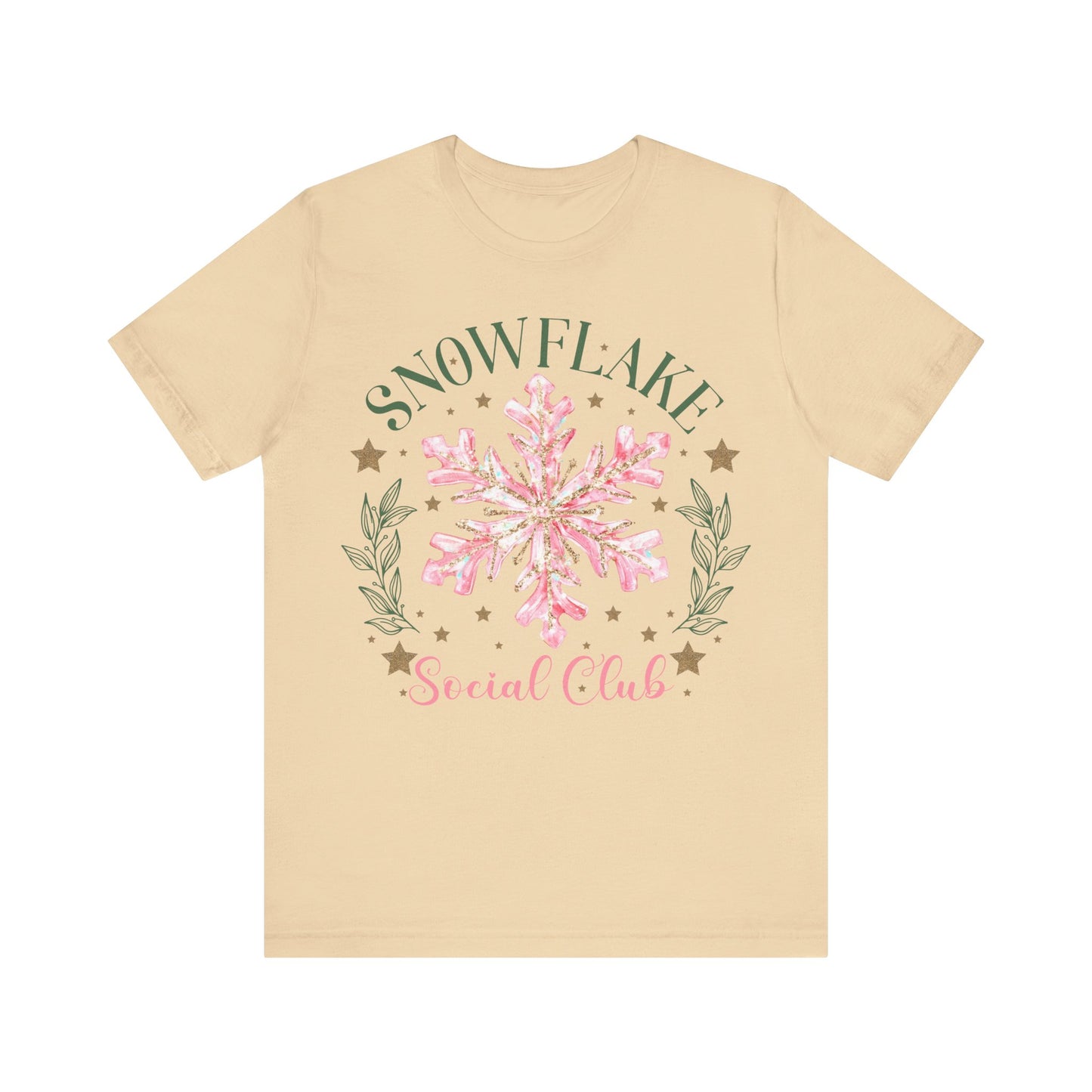 Snowflake Soical Club Jersey Short Sleeve Tee