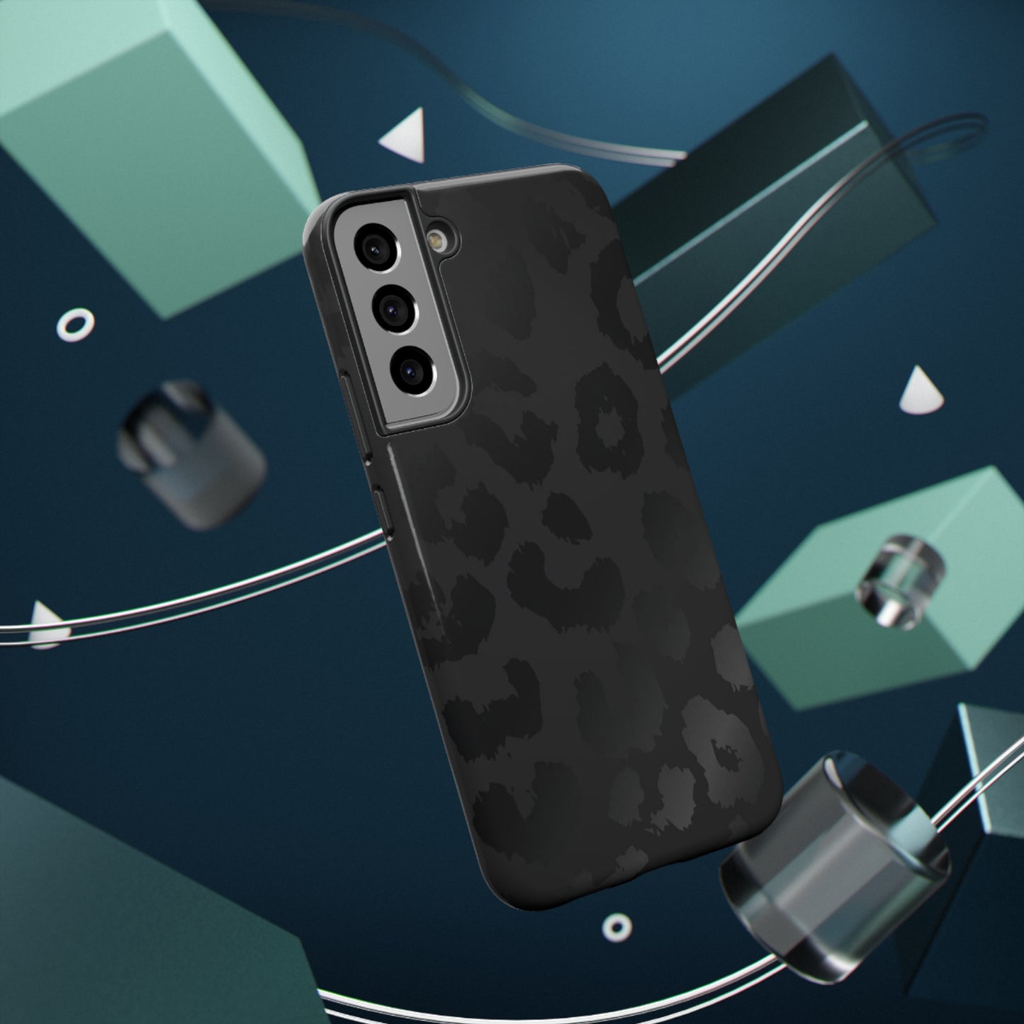 Black Leopard Phone Case