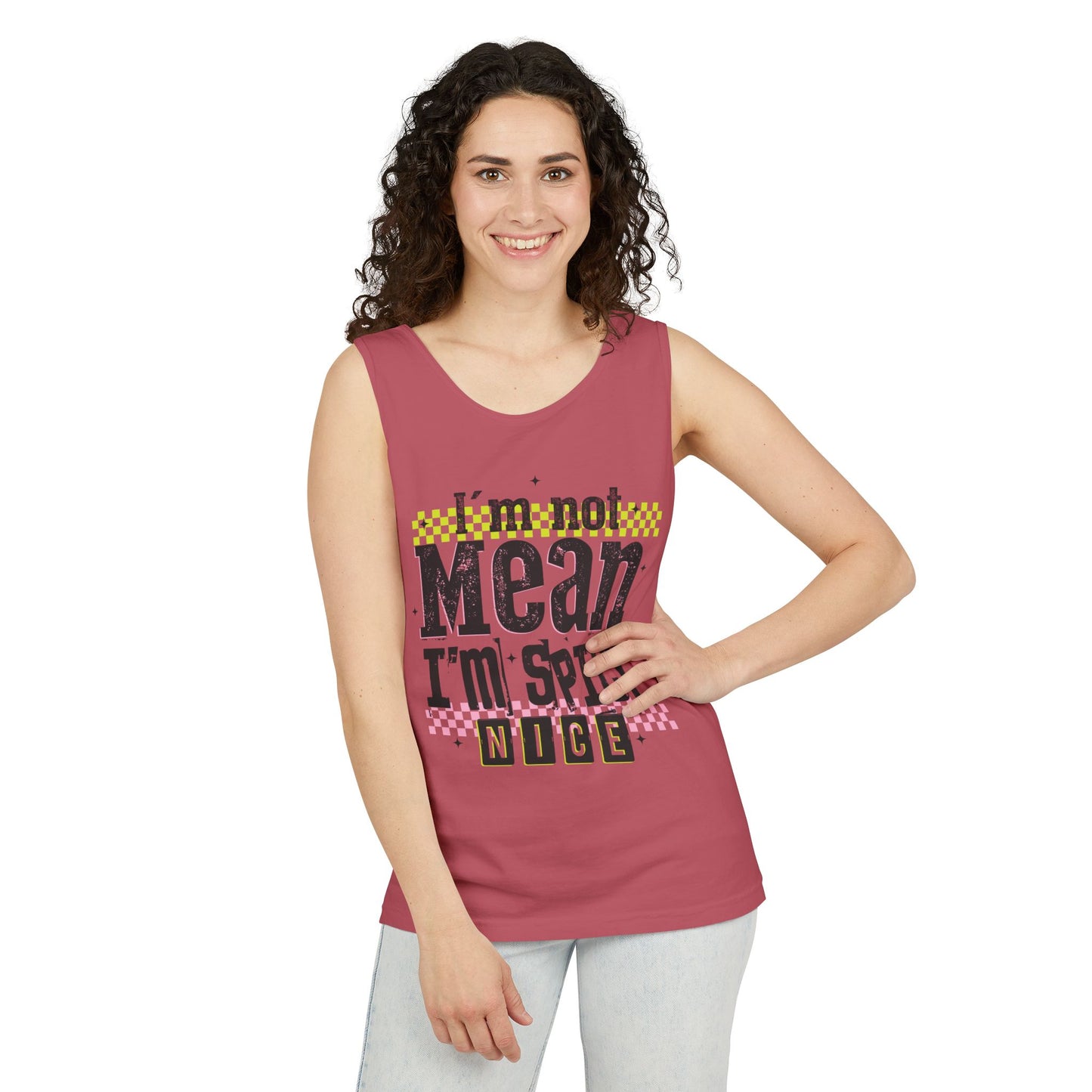 Spicy Nice Garment-Dyed Tank Top
