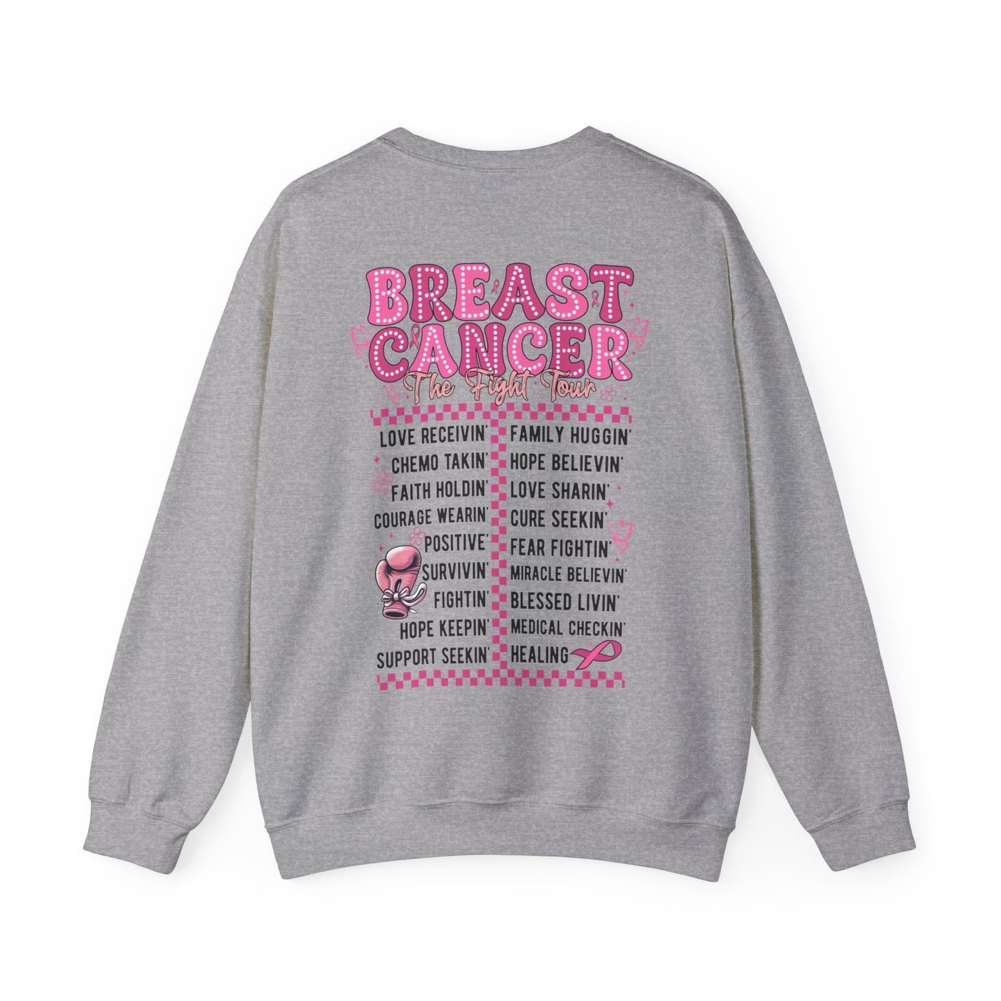 Breast Cancer Tour Heavy Blend™ Crewneck Sweatshirt
