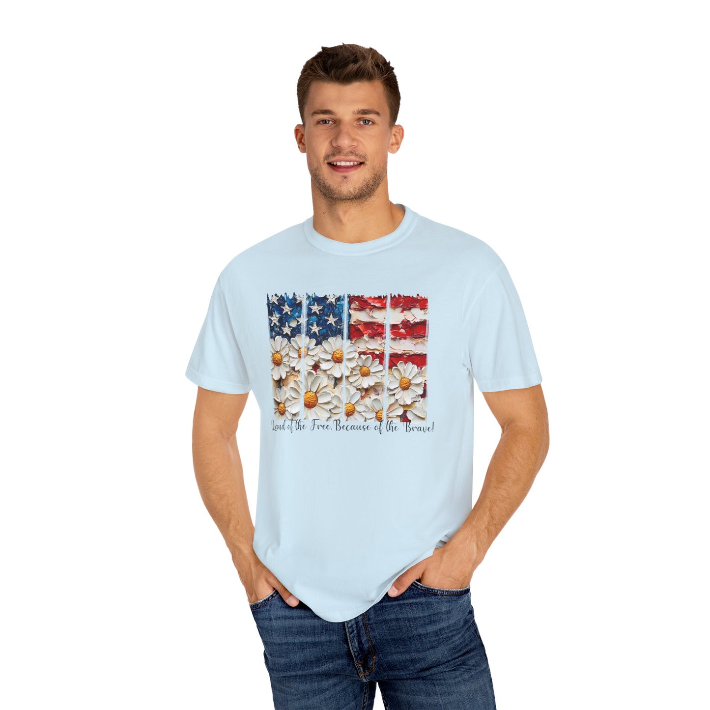 American Daisy Garment-Dyed T-shirt