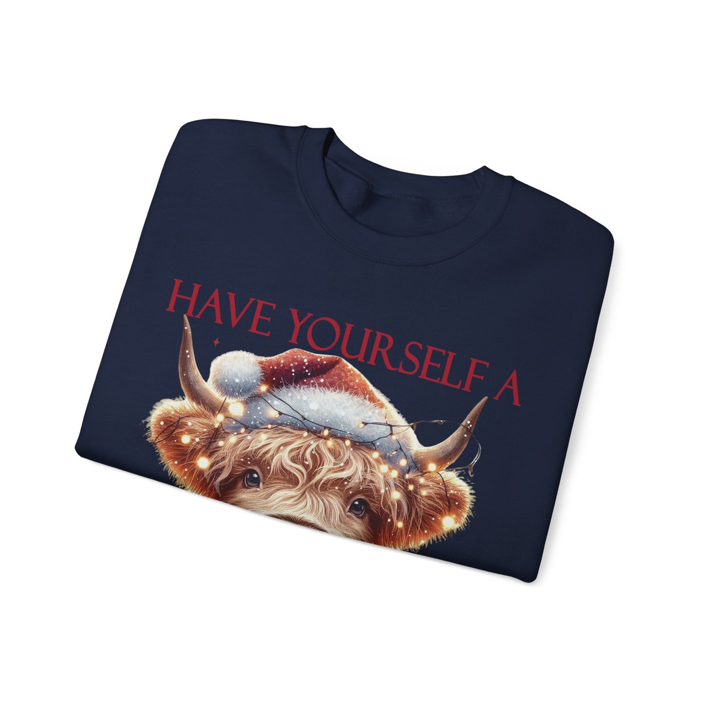 Mooey Little Christmas Heavy Blend™ Crewneck Sweatshirt