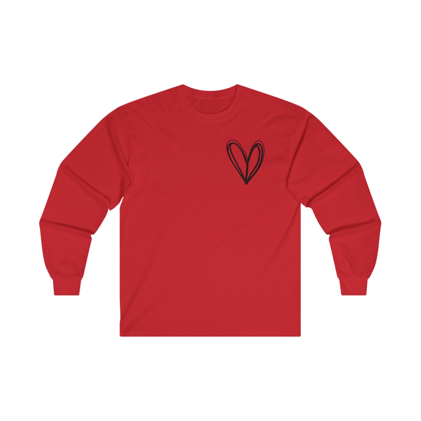 Person Behind Me Ultra Cotton Long Sleeve Tee