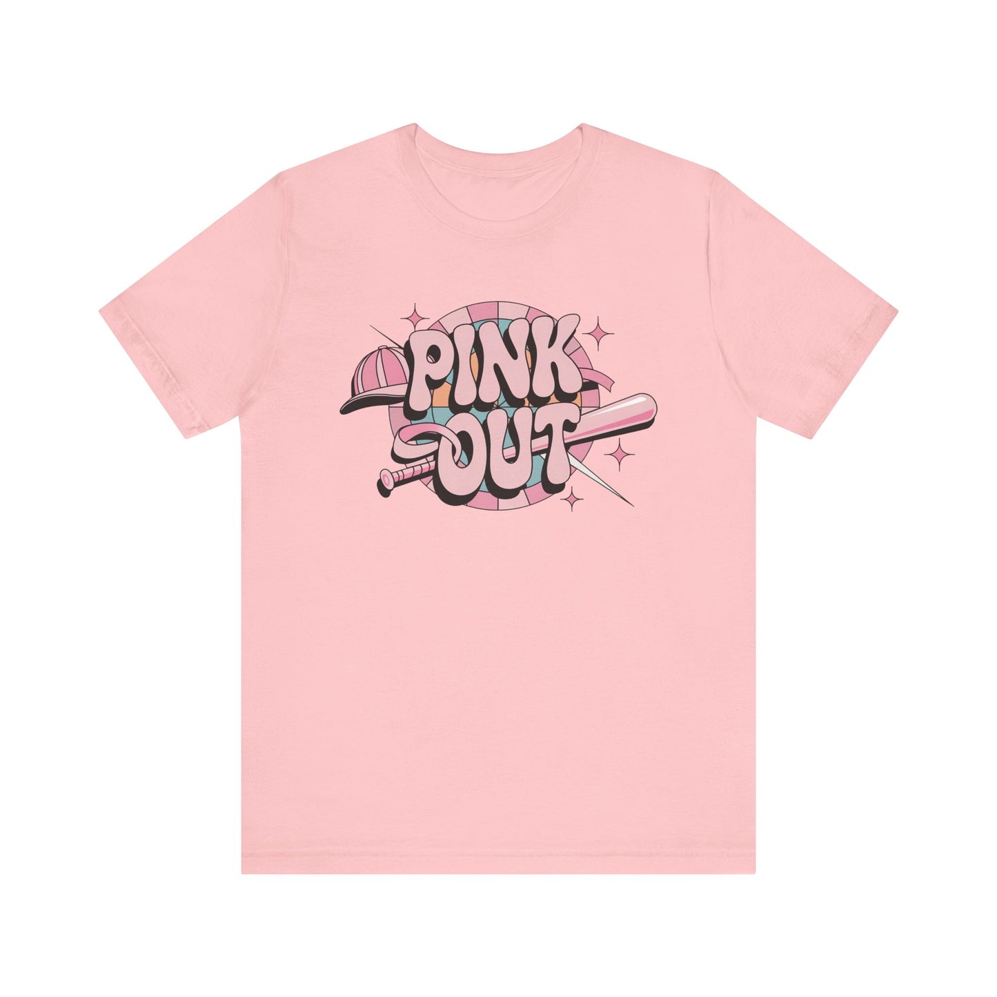 Baseball Pink Out Jersey Short Sleeve Tee
