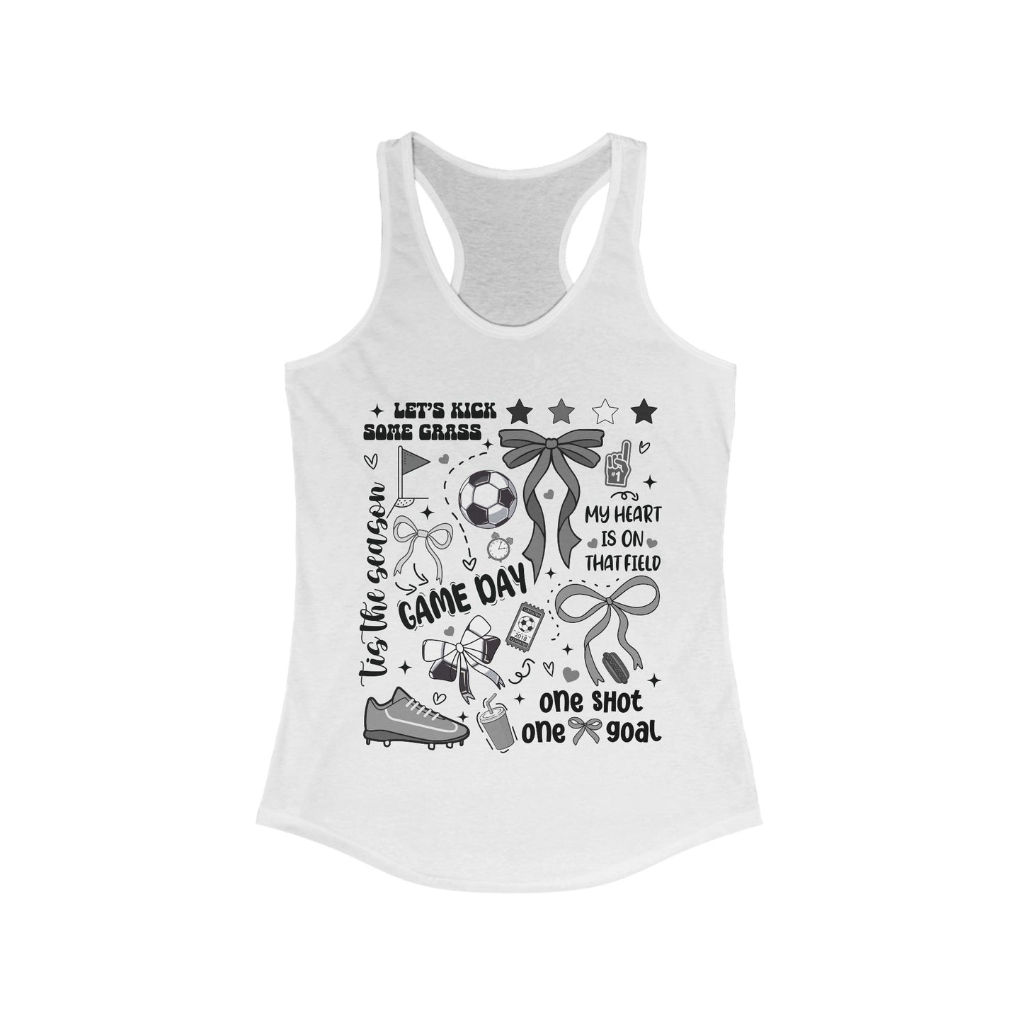 Soccer Fan Women's Ideal Racerback Tank