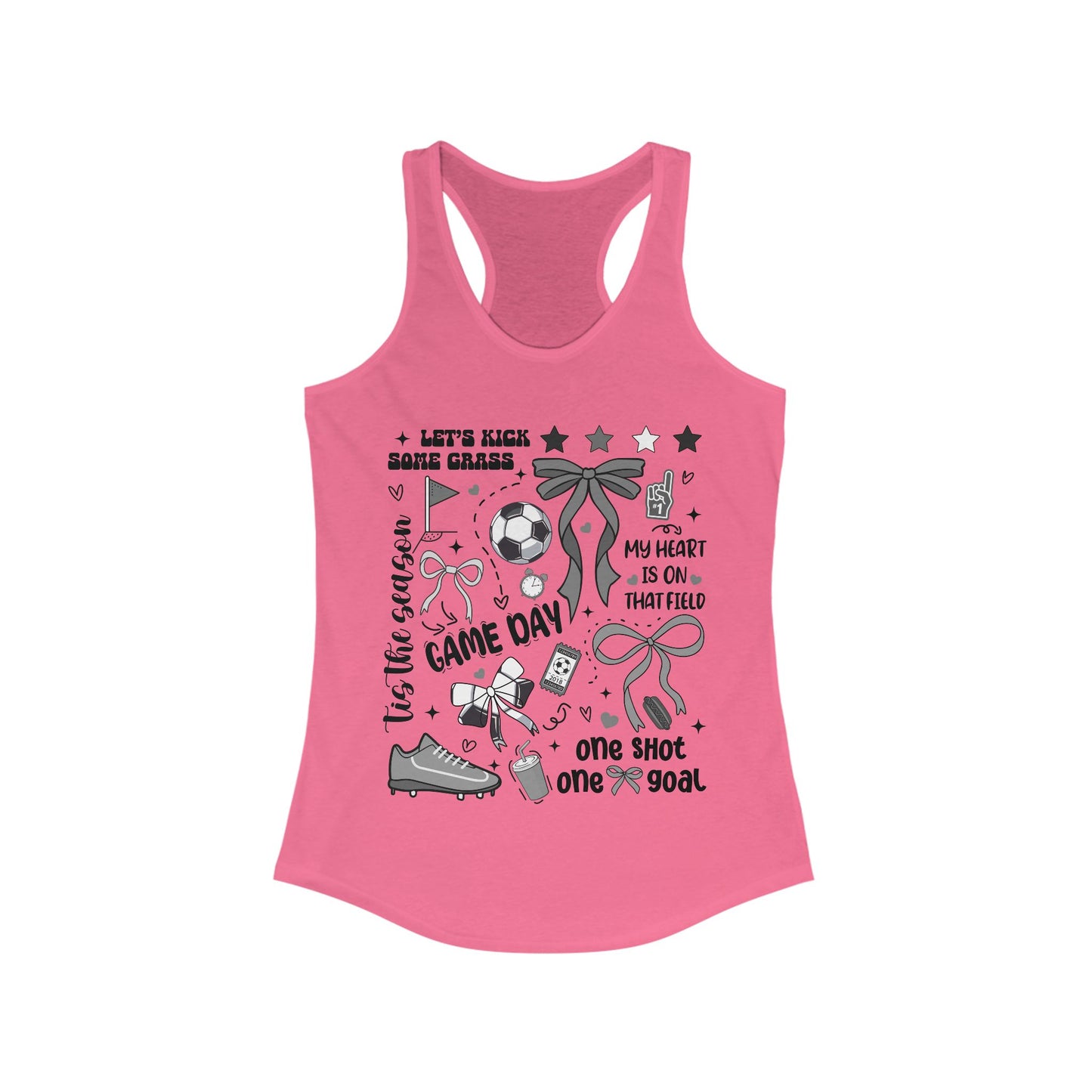 Soccer Fan Women's Ideal Racerback Tank