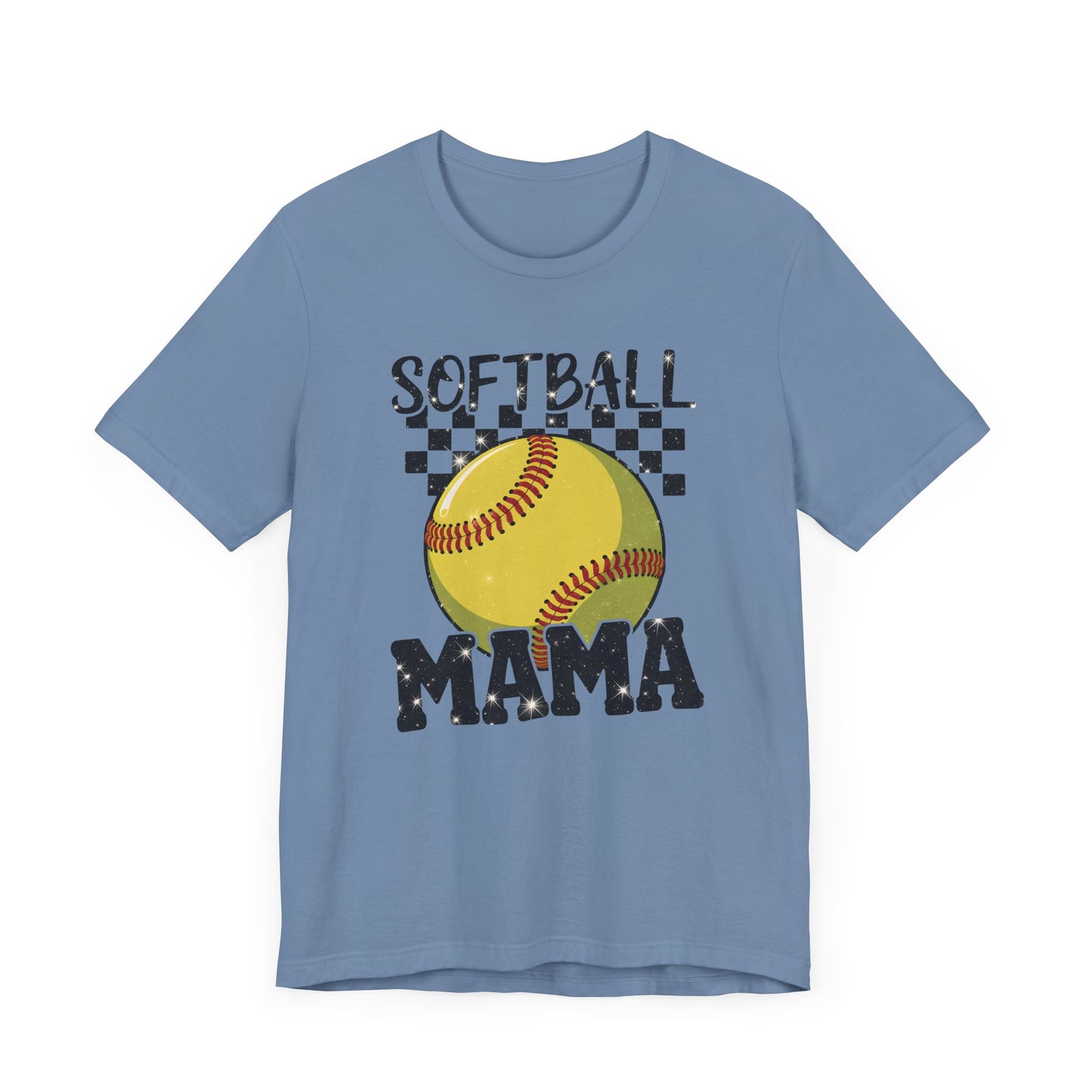 Softball Mama Jersey Short Sleeve Tee