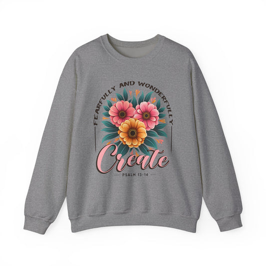 Fearfully and Wonderfully Heavy Blend™ Crewneck Sweatshirt