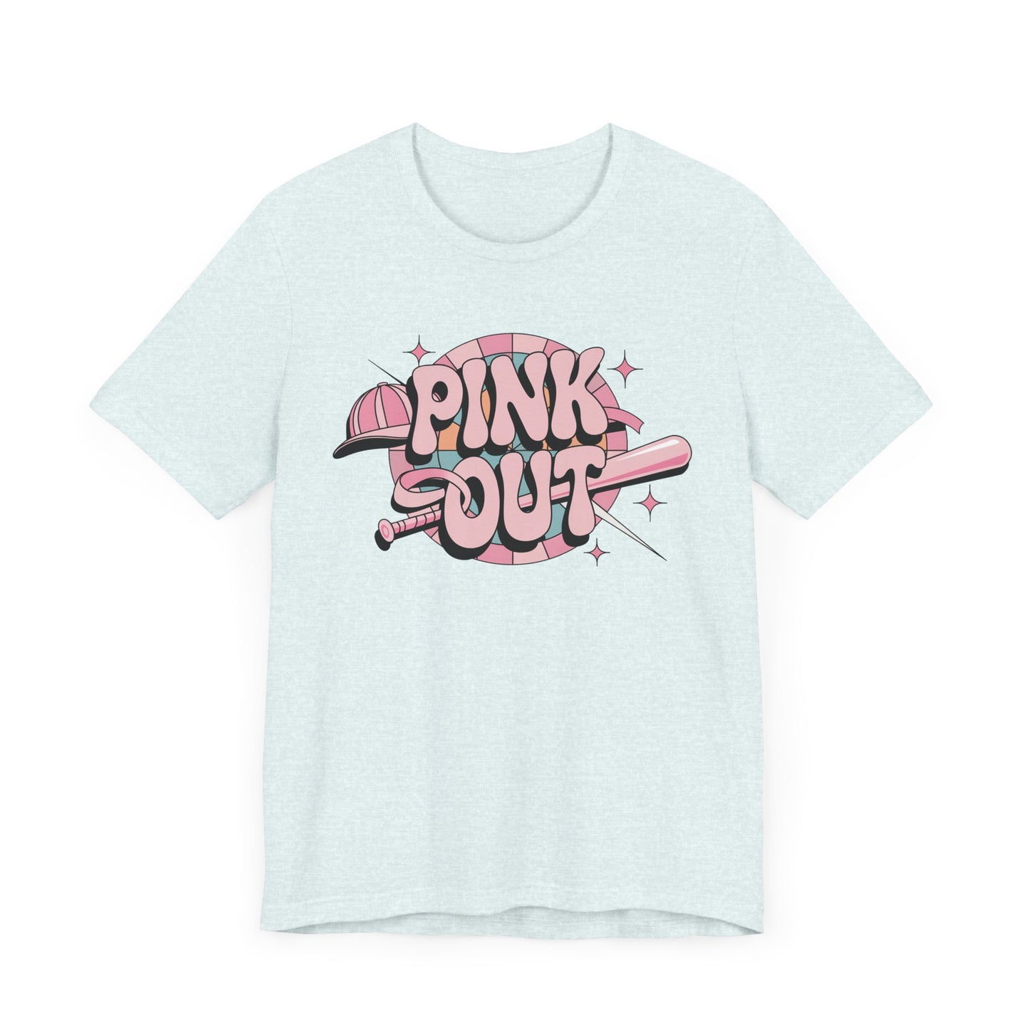 Baseball Pink Out Jersey Short Sleeve Tee