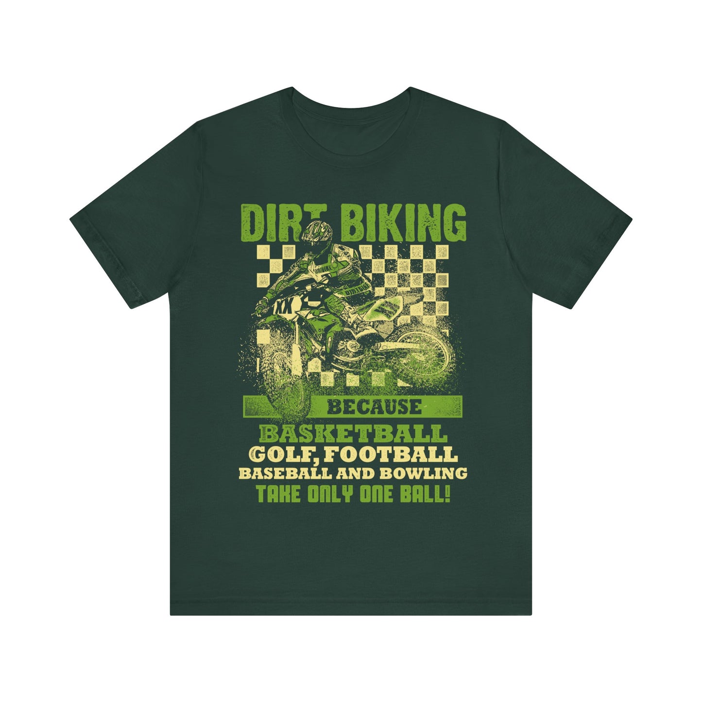Dirt Biking Jersey Short Sleeve Tee