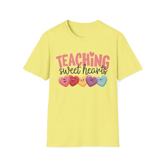 Teaching Sweet Hearts Softstyle T-Shirt