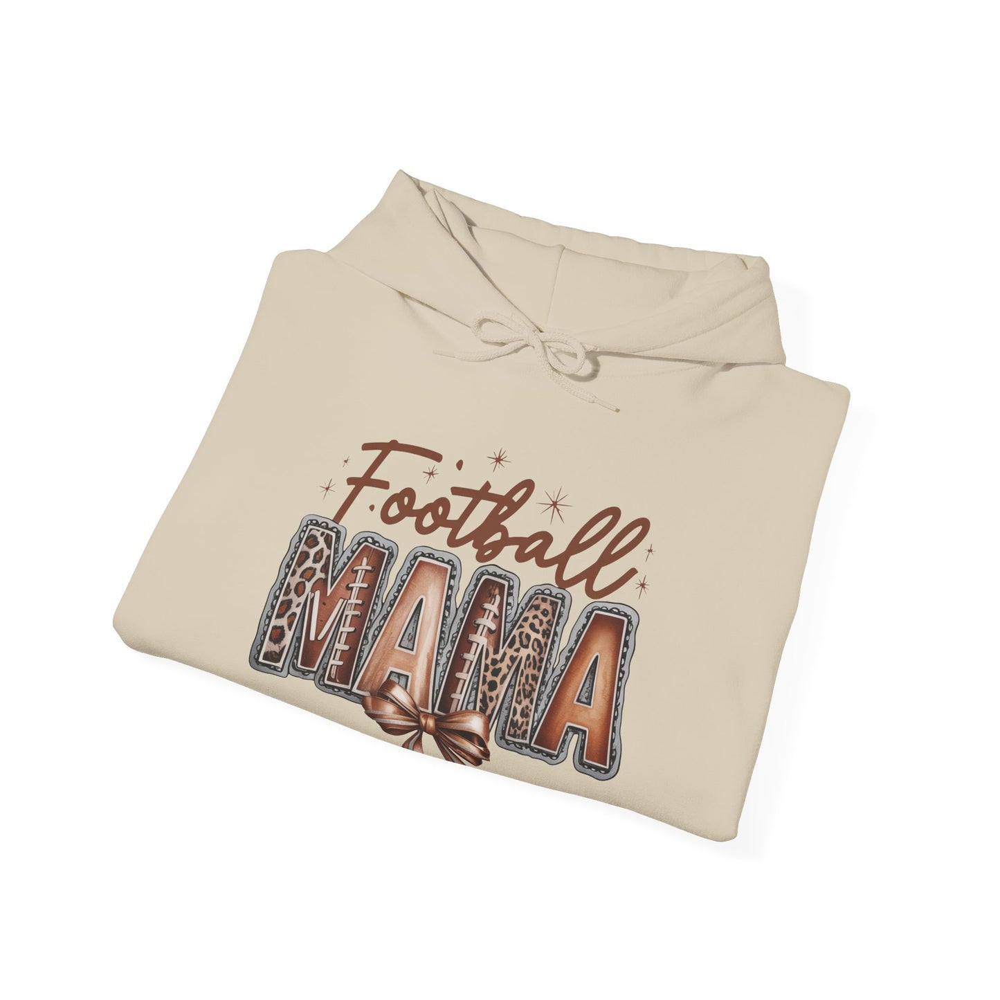 Football Mama  Heavy Blend™ Hooded Sweatshirt
