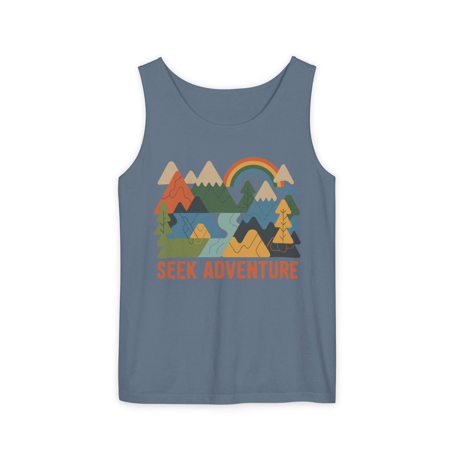 Seek Adventure Garment-Dyed Tank Top