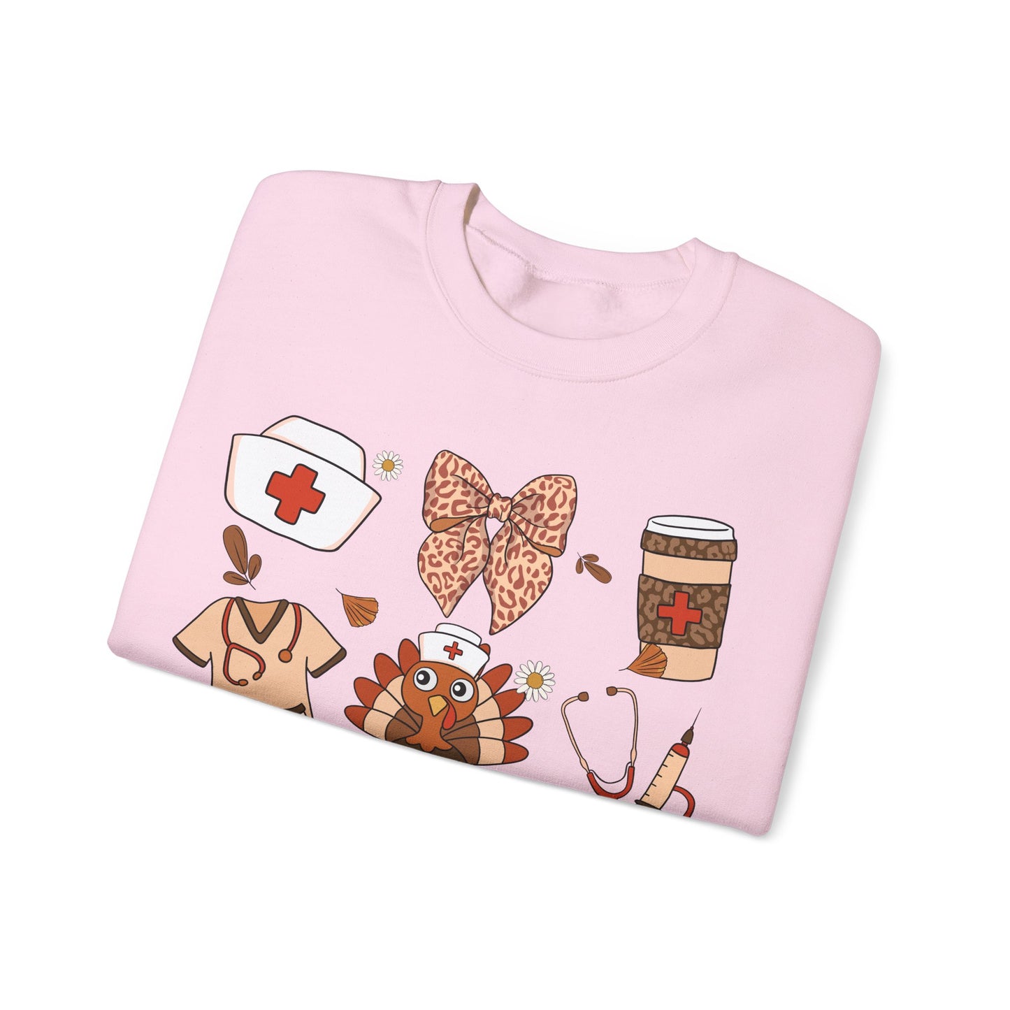 Nurse Turkey Heavy Blend™ Crewneck Sweatshirt