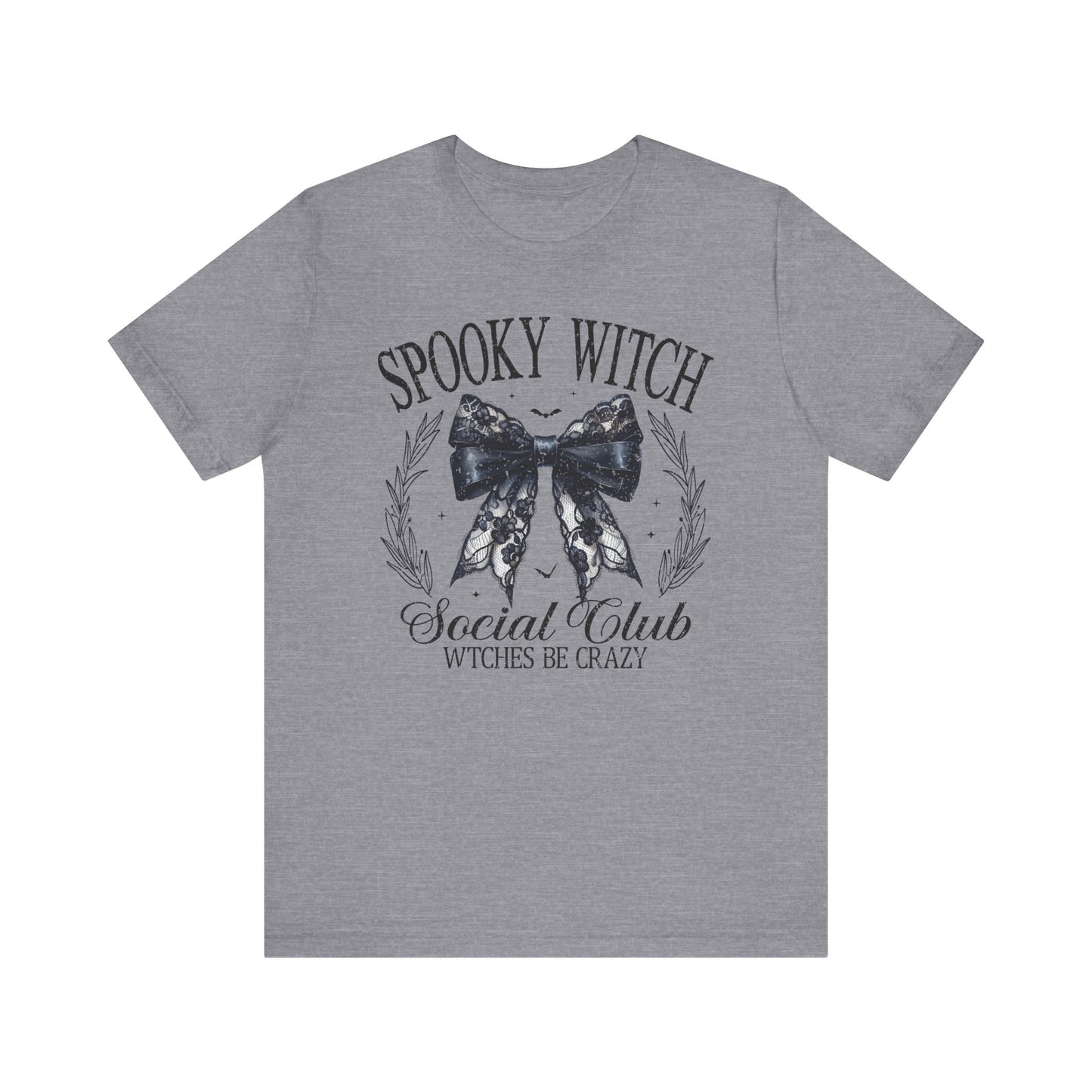 Spooky Witch Social Club Jersey Short Sleeve Tee