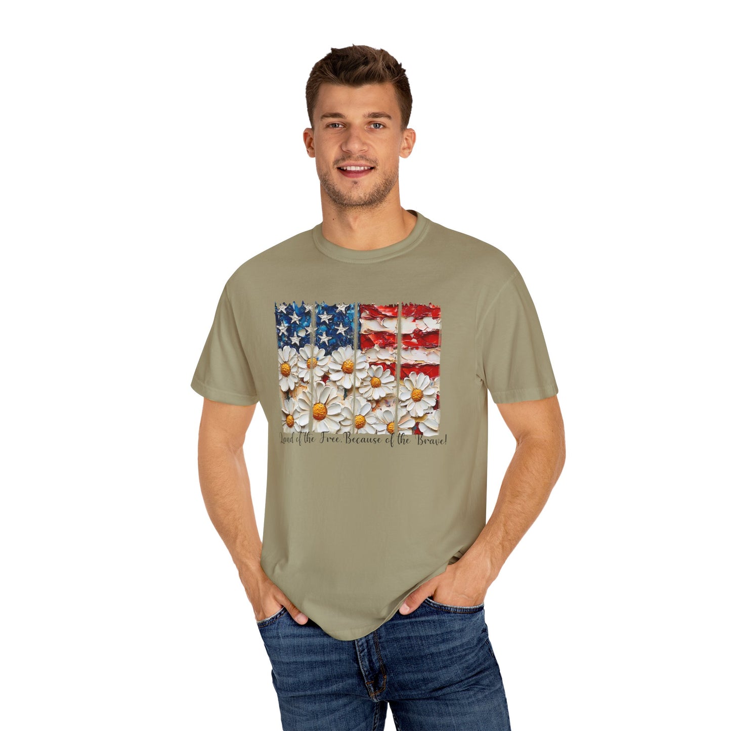 American Daisy Garment-Dyed T-shirt