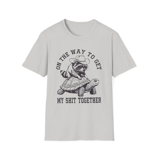 On My Way To Get My Shit Together Softstyle T-Shirt