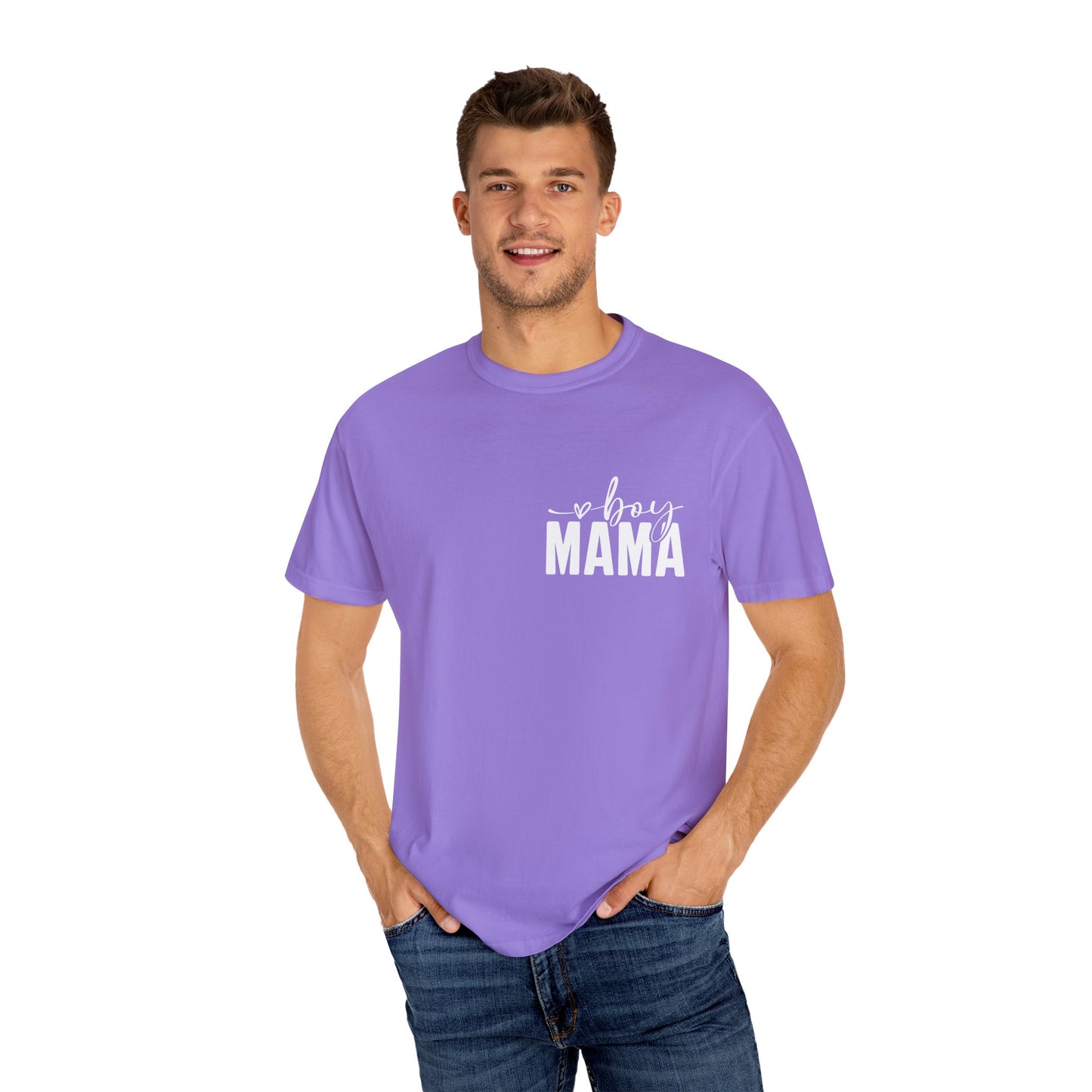 Boy Mama Pocket Garment-Dyed T-shirt