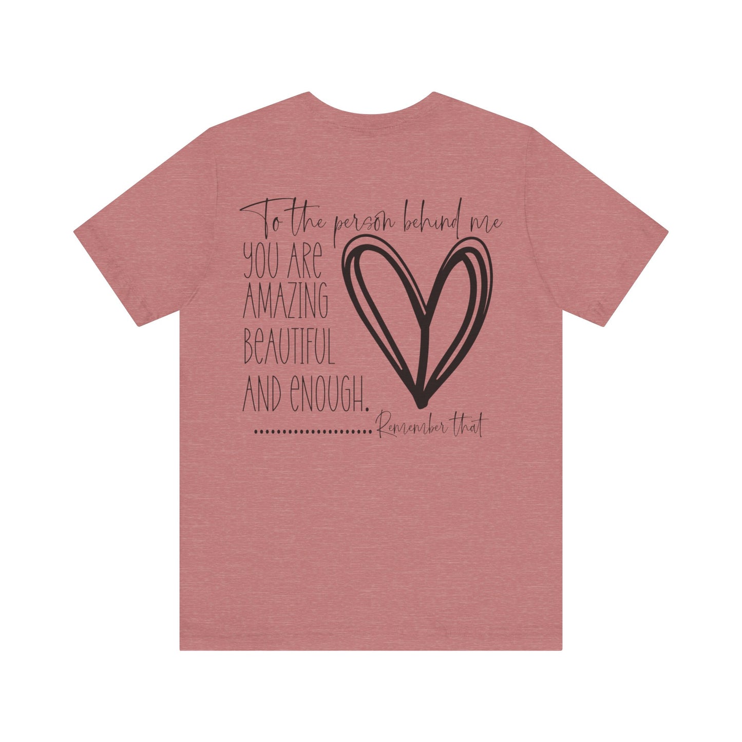 Person Behind Me Jersey Short Sleeve Tee