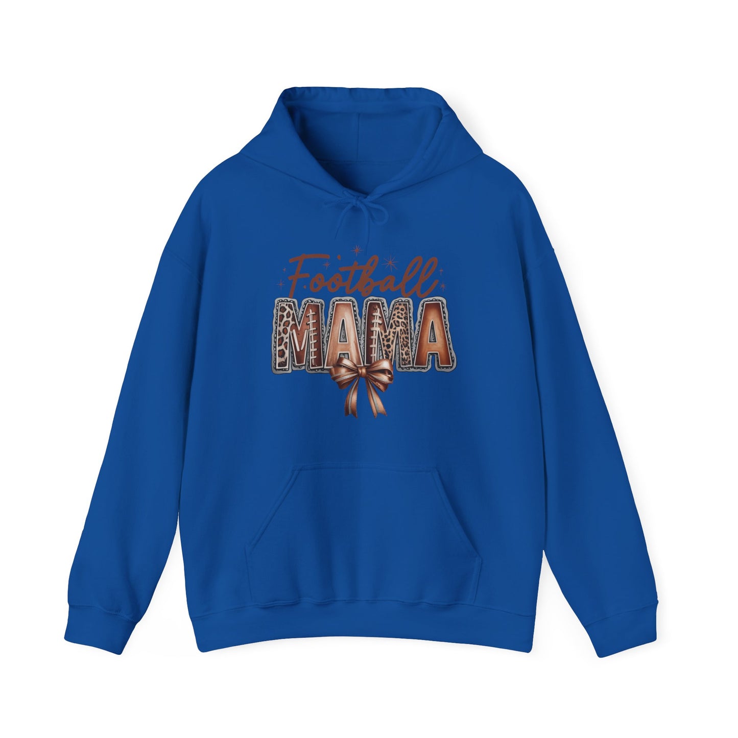 Football Mama  Heavy Blend™ Hooded Sweatshirt