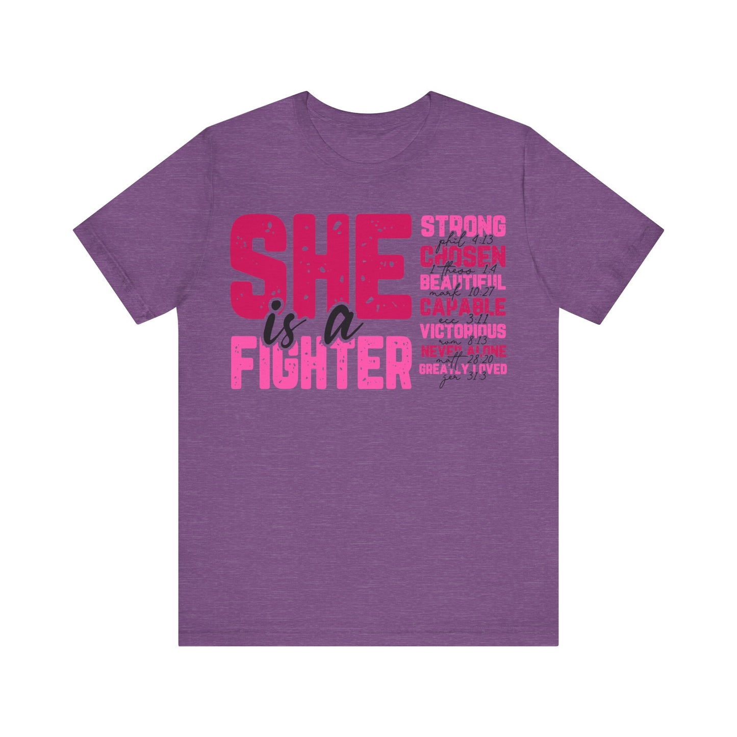 She Is Jersey Short Sleeve Tee