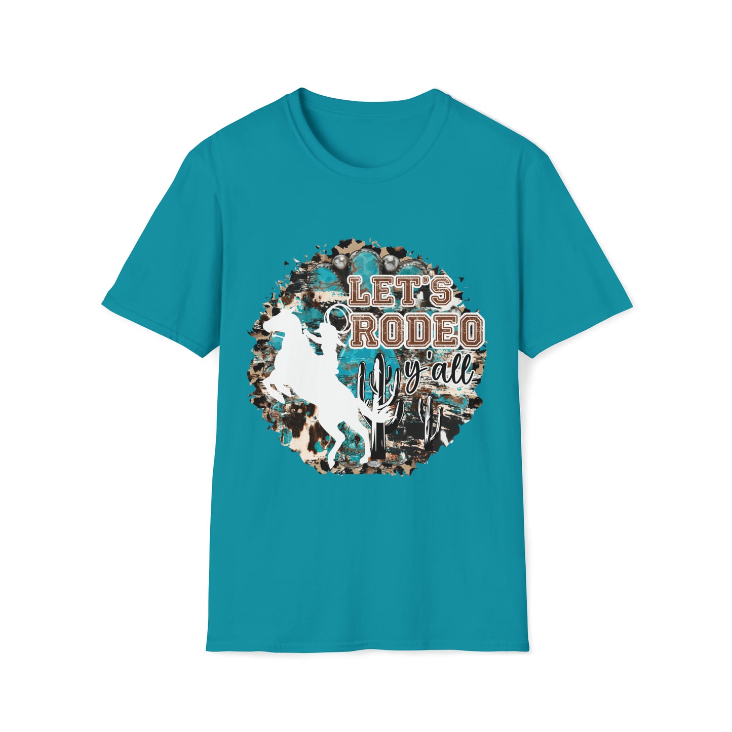 Let’s Rodeo Yall Softstyle T-Shirt