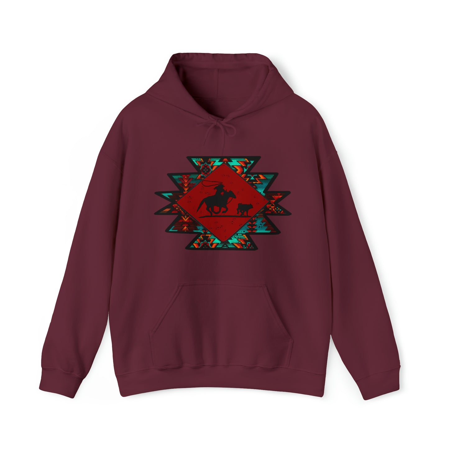 Lasso Em Heavy Blend™ Hooded Sweatshirt