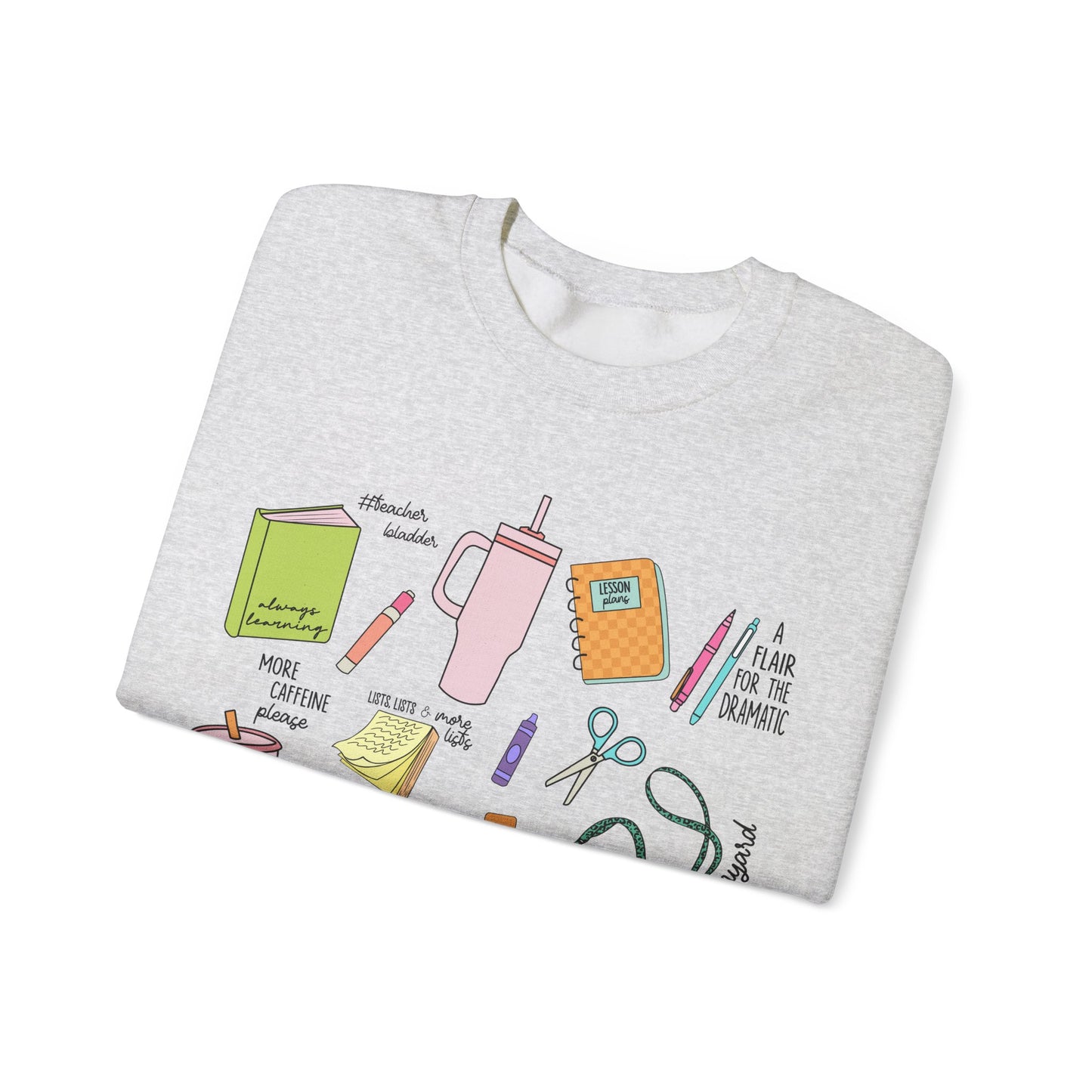 Teacher Stuff  Heavy Blend™ Crewneck Sweatshirt