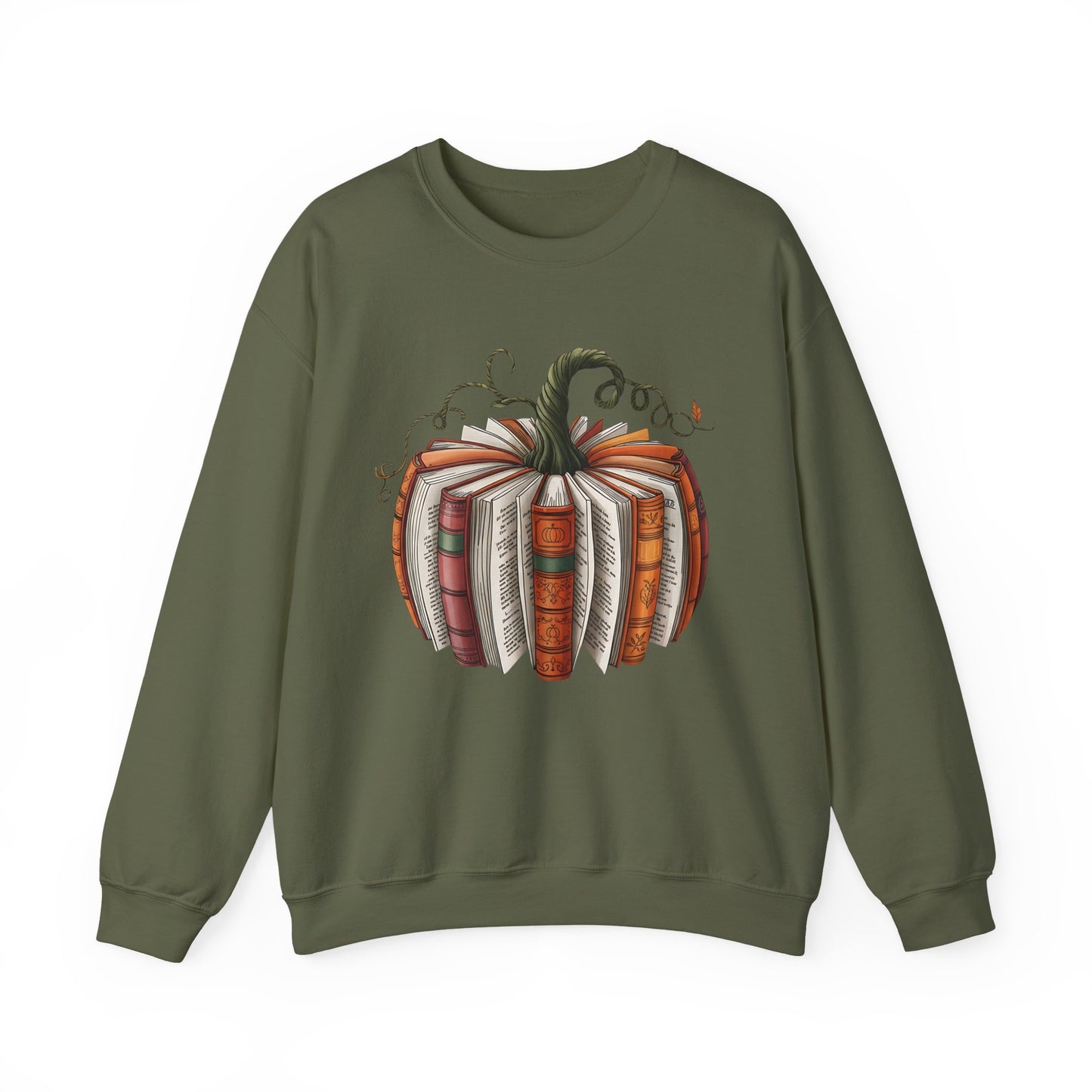 Book Pumpkin Heavy Blend™ Crewneck Sweatshirt