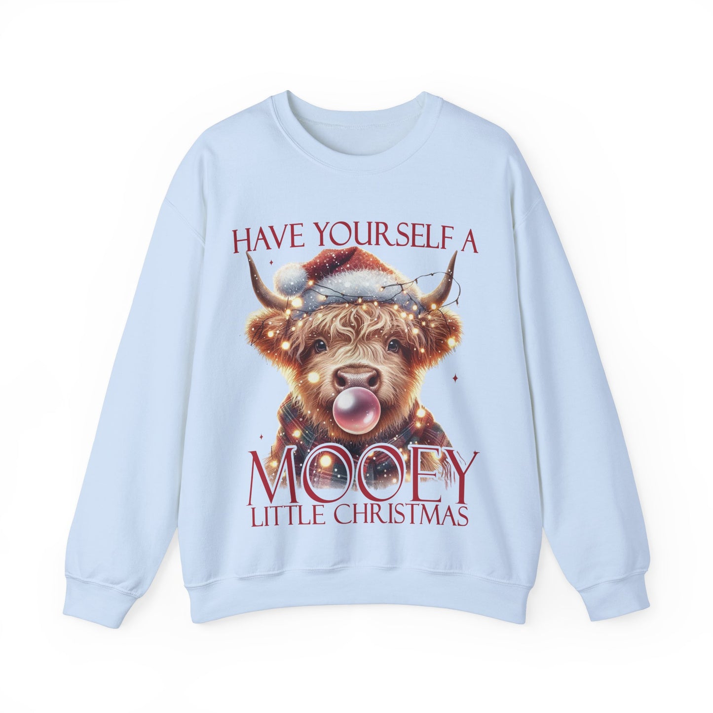 Mooey Little Christmas Heavy Blend™ Crewneck Sweatshirt