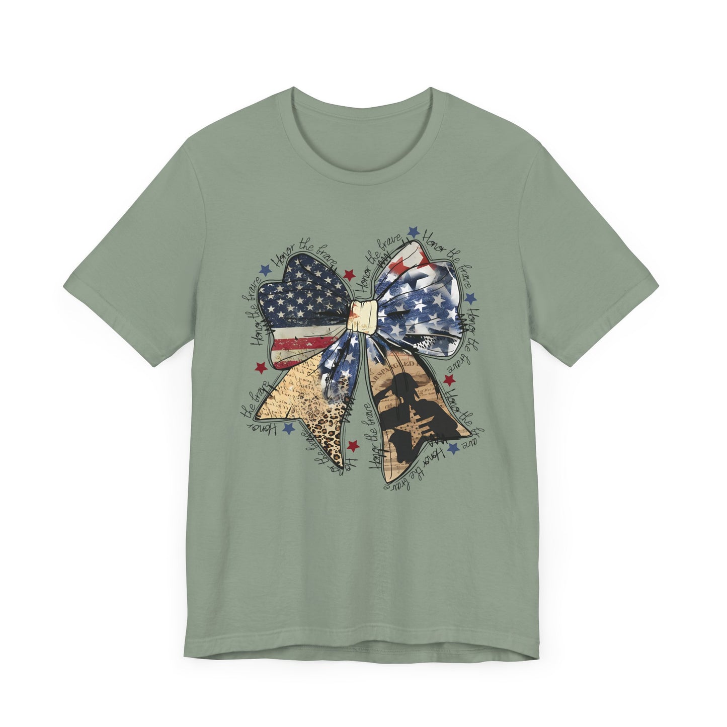Honor The Brave Jersey Short Sleeve Tee