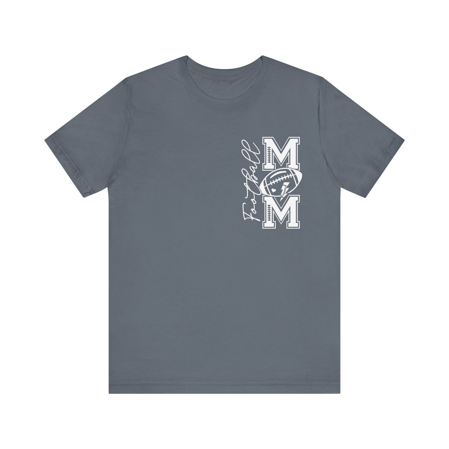 Football Mom F/B Jersey Short Sleeve Tee