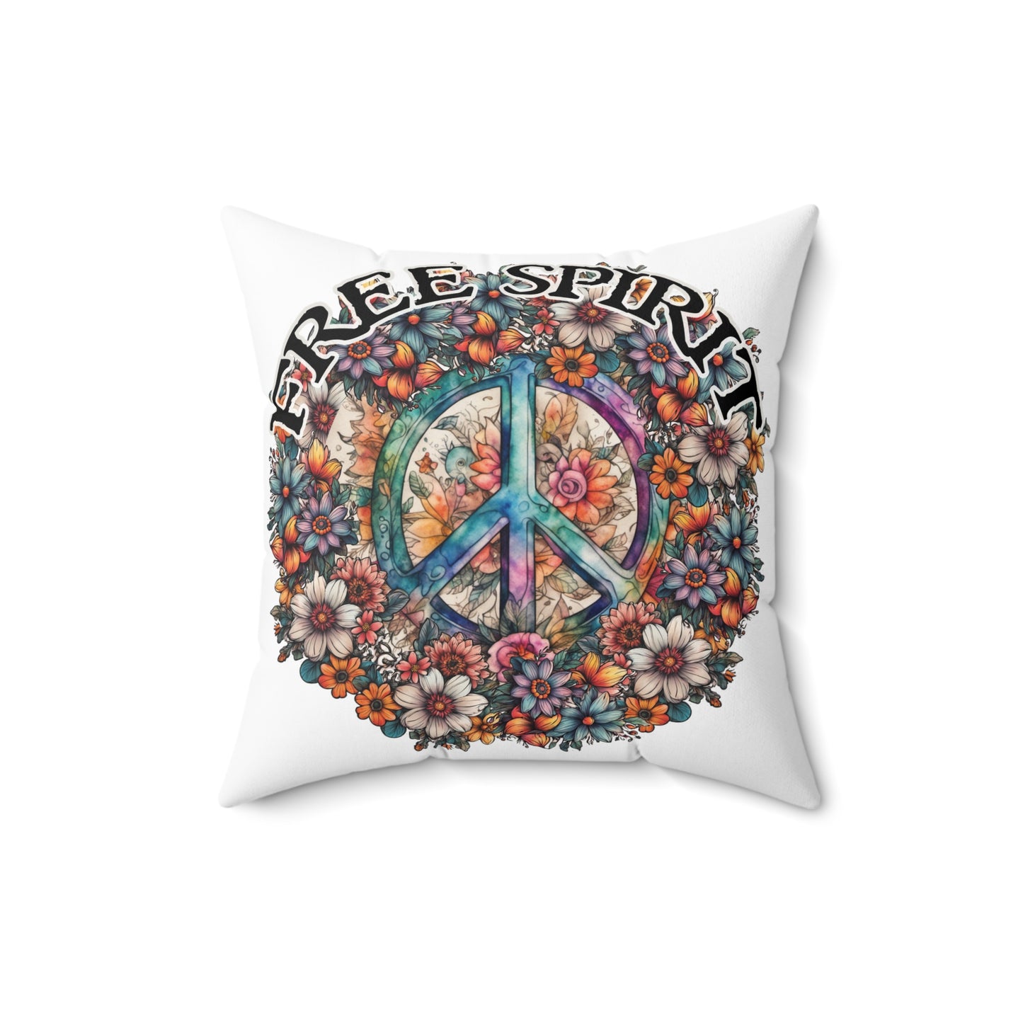 Free Spirit Spun Polyester Square Pillow