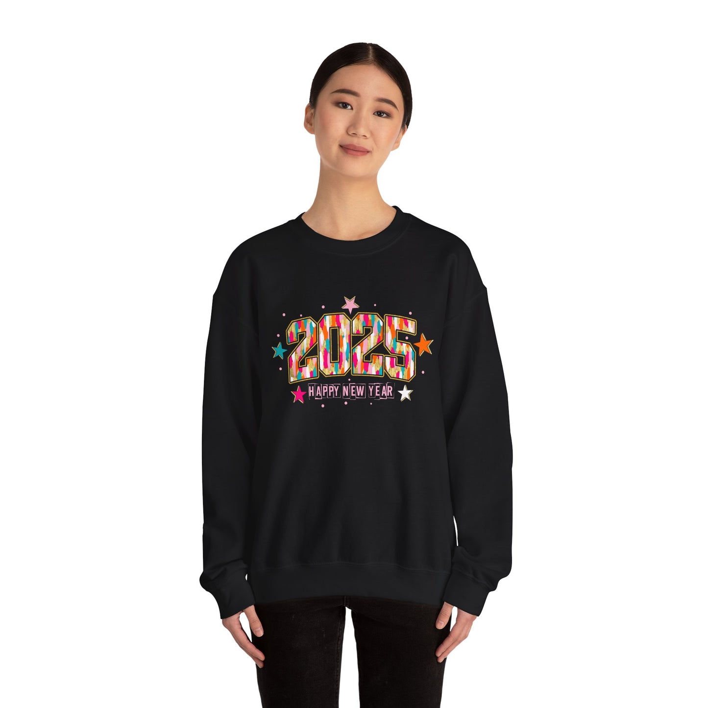 2025 Happy New Year Heavy Blend™ Crewneck Sweatshirt