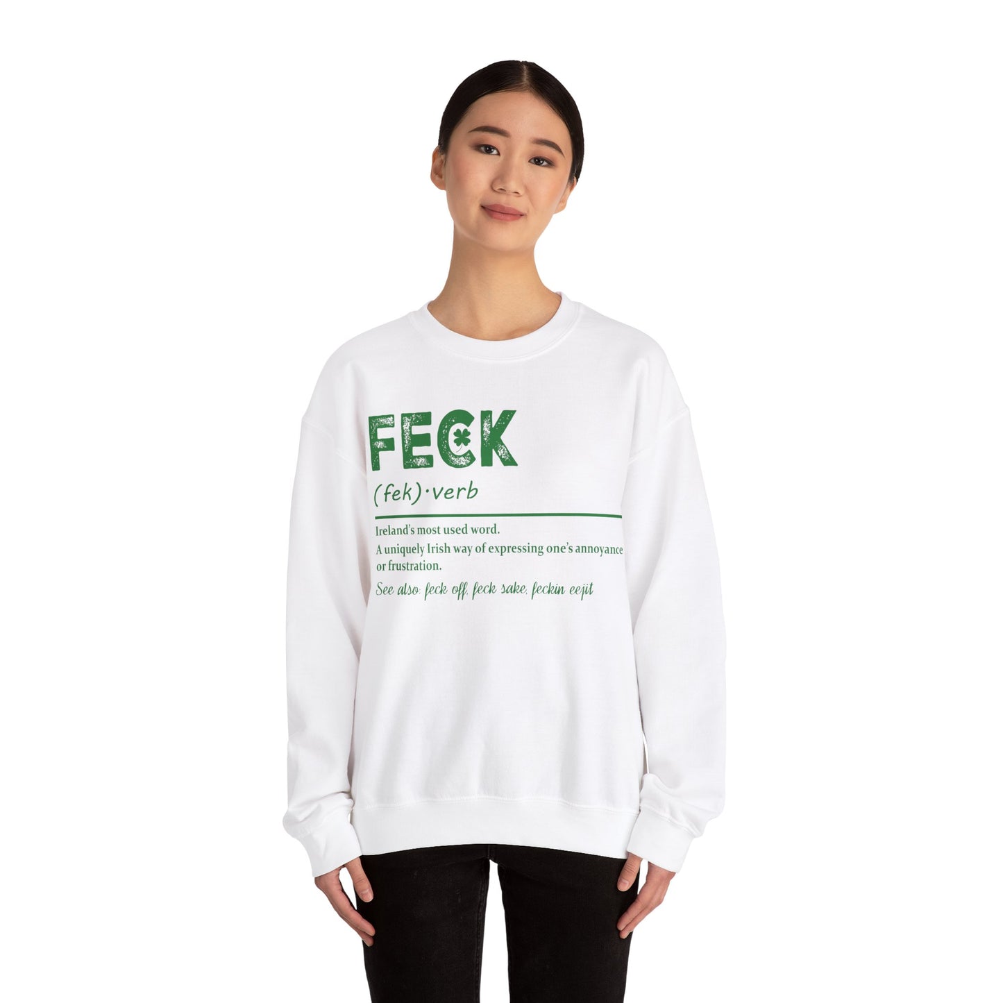 Feck Heavy Blend™ Crewneck Sweatshirt