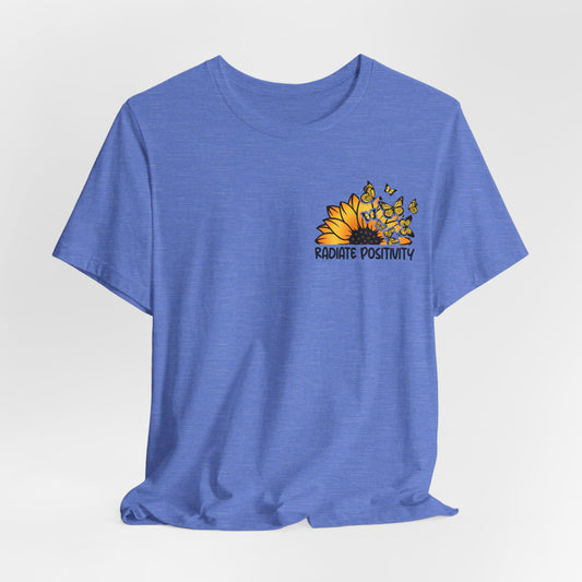 Radiate Positivity Pocket Jersey Short Sleeve Tee
