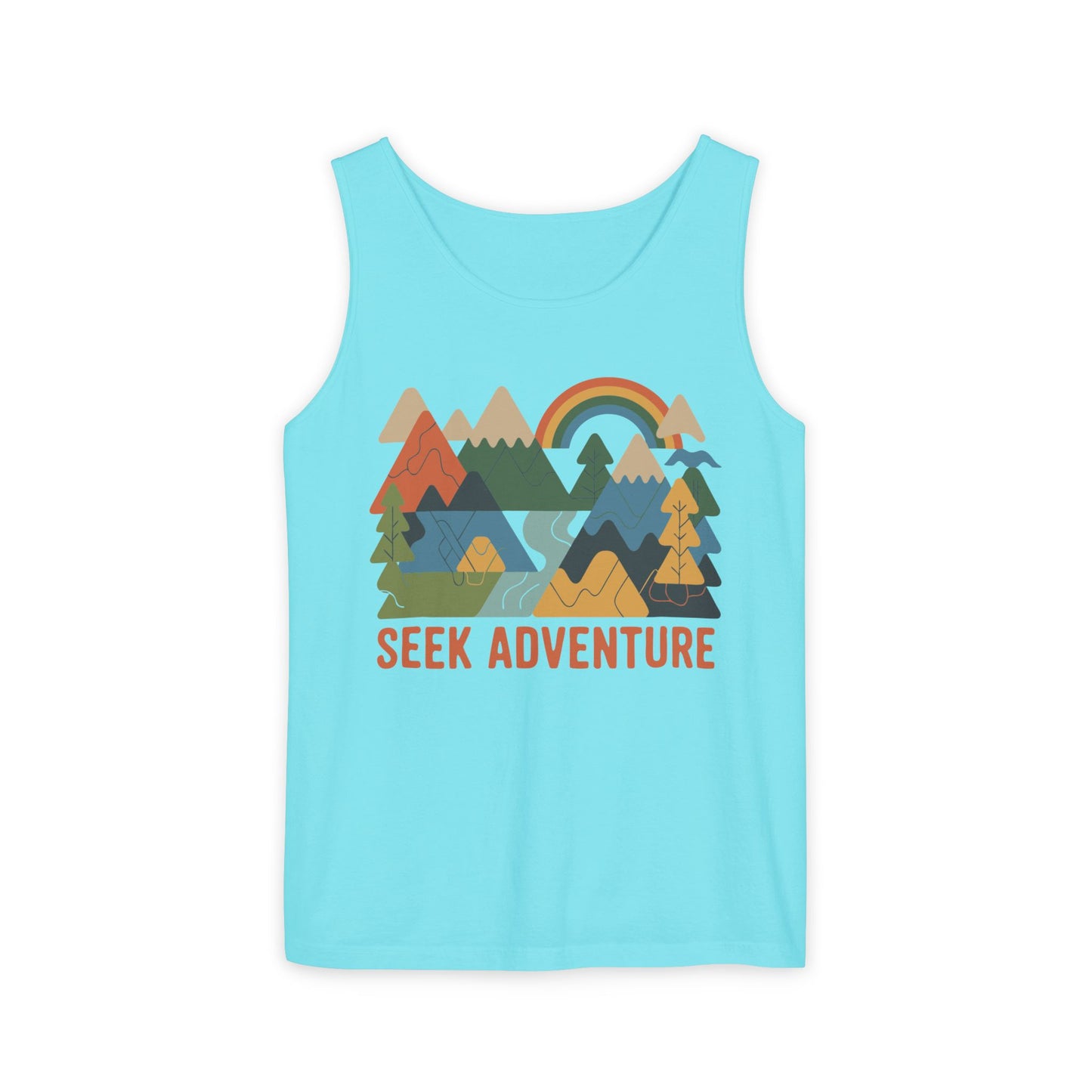 Seek Adventure Garment-Dyed Tank Top