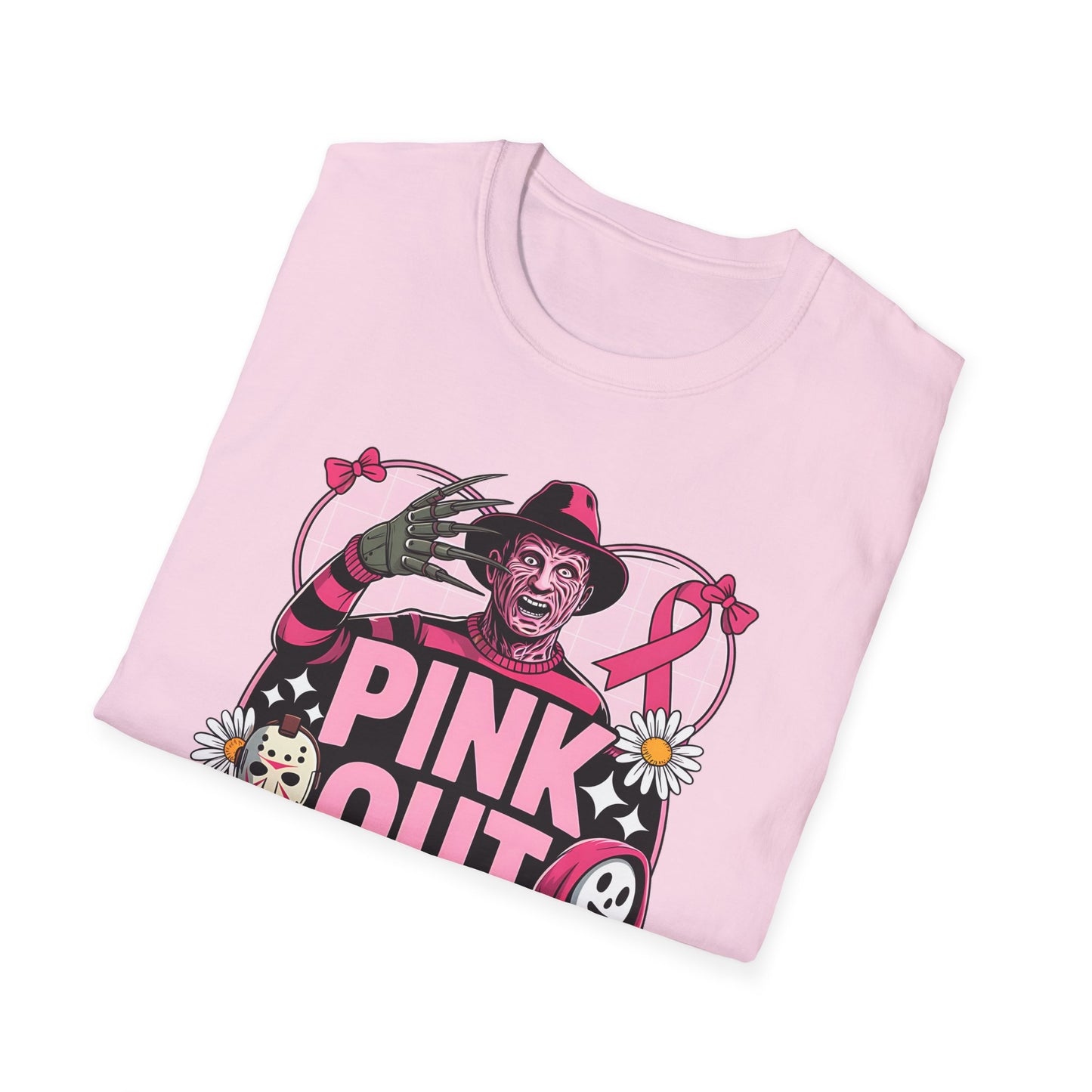 Spooky Pink Out  Softstyle T-Shirt
