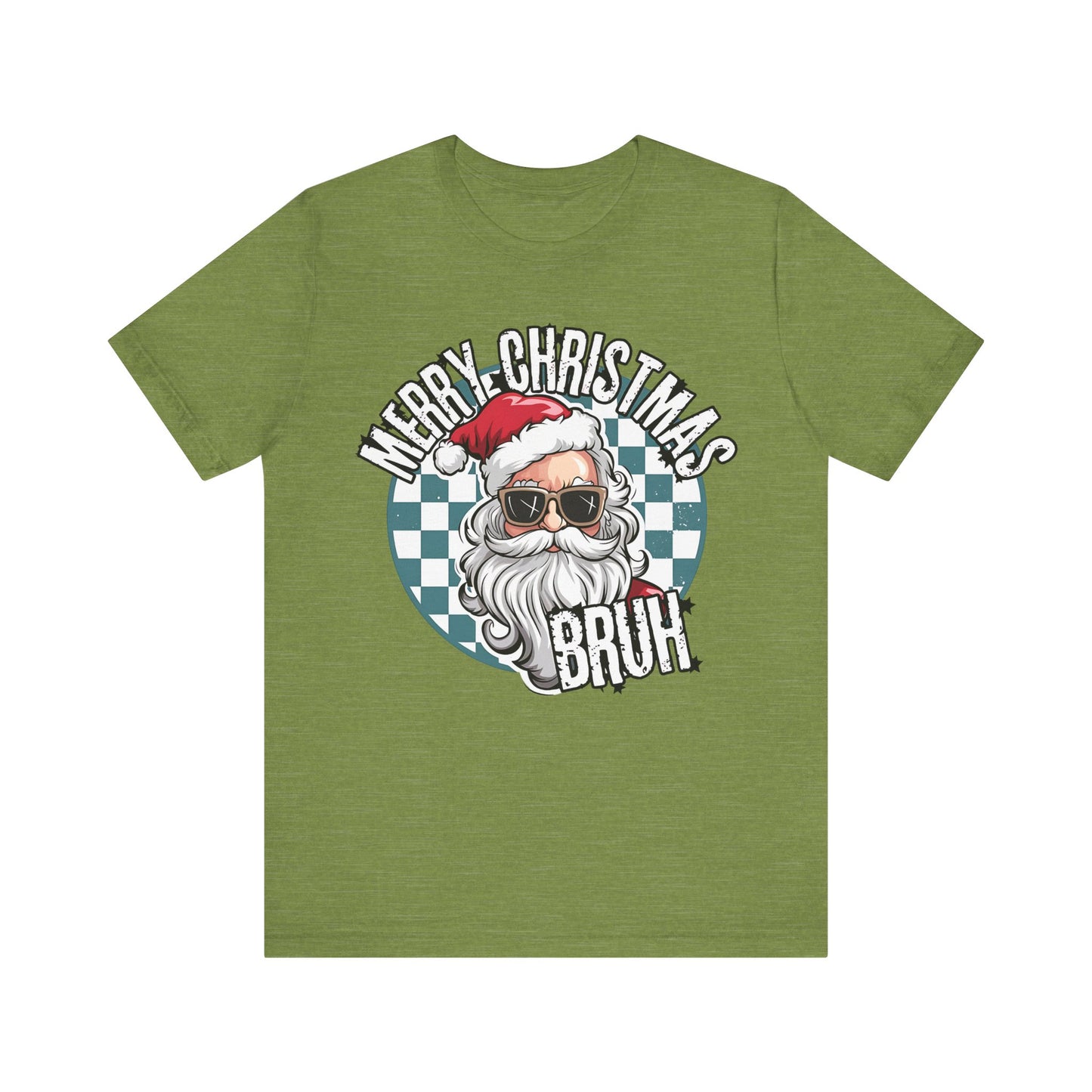 Merry Christmas Bruh Jersey Short Sleeve Tee