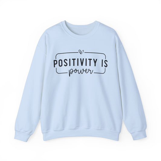 Positivity Is Power Heavy Blend™ Crewneck Sweatshirt