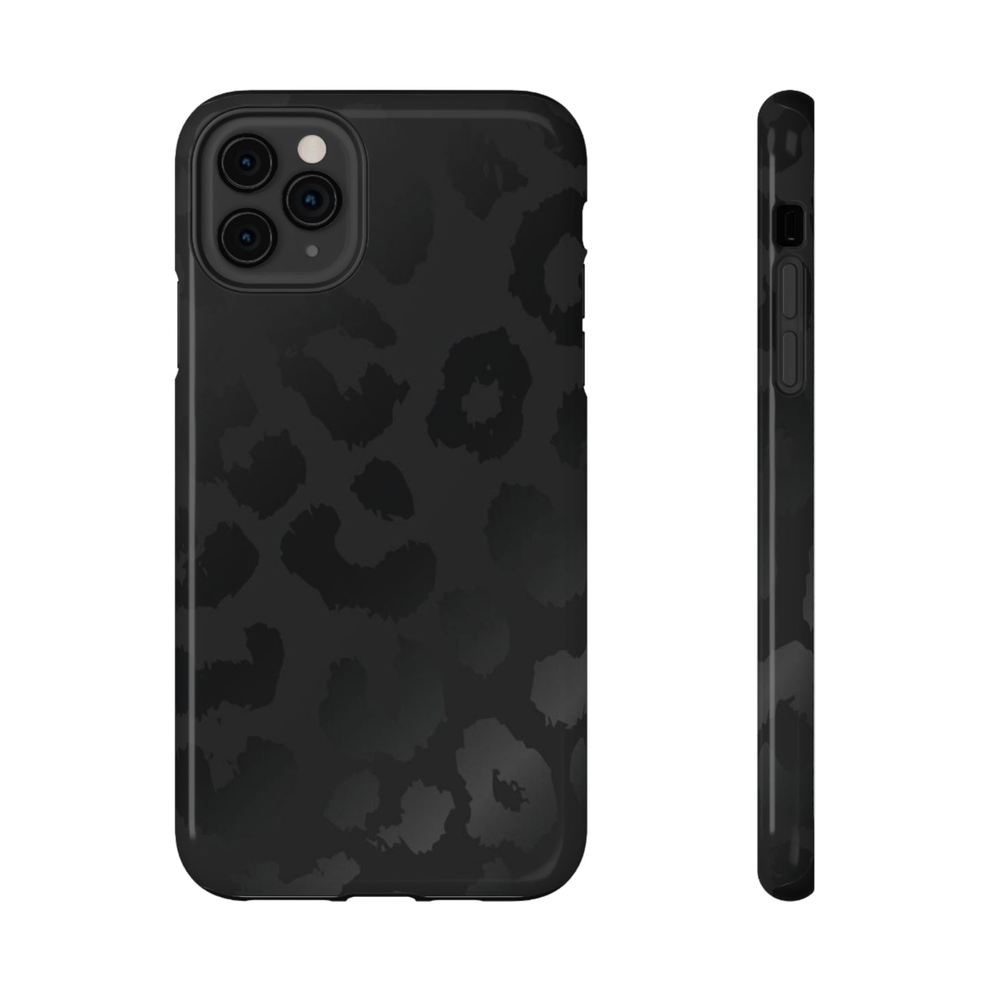 Black Leopard Phone Case